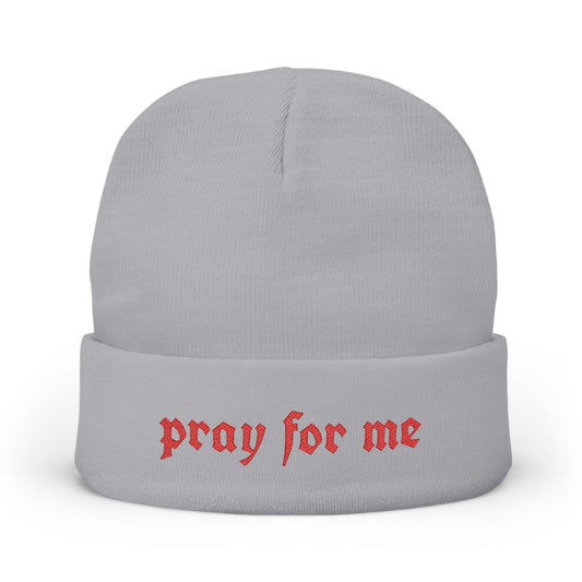 Pray For Me Knit Beanie