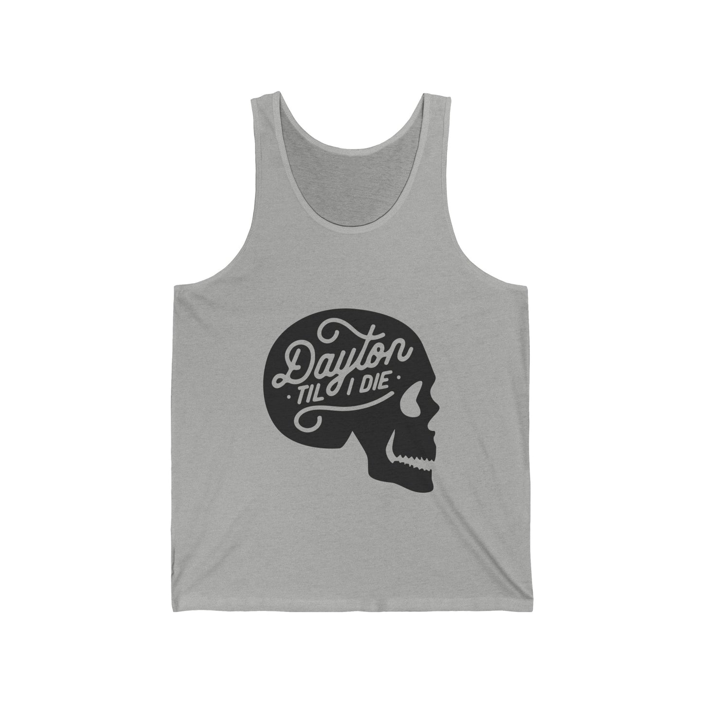 'Dayton Til I Die' Skull Jersey Tank