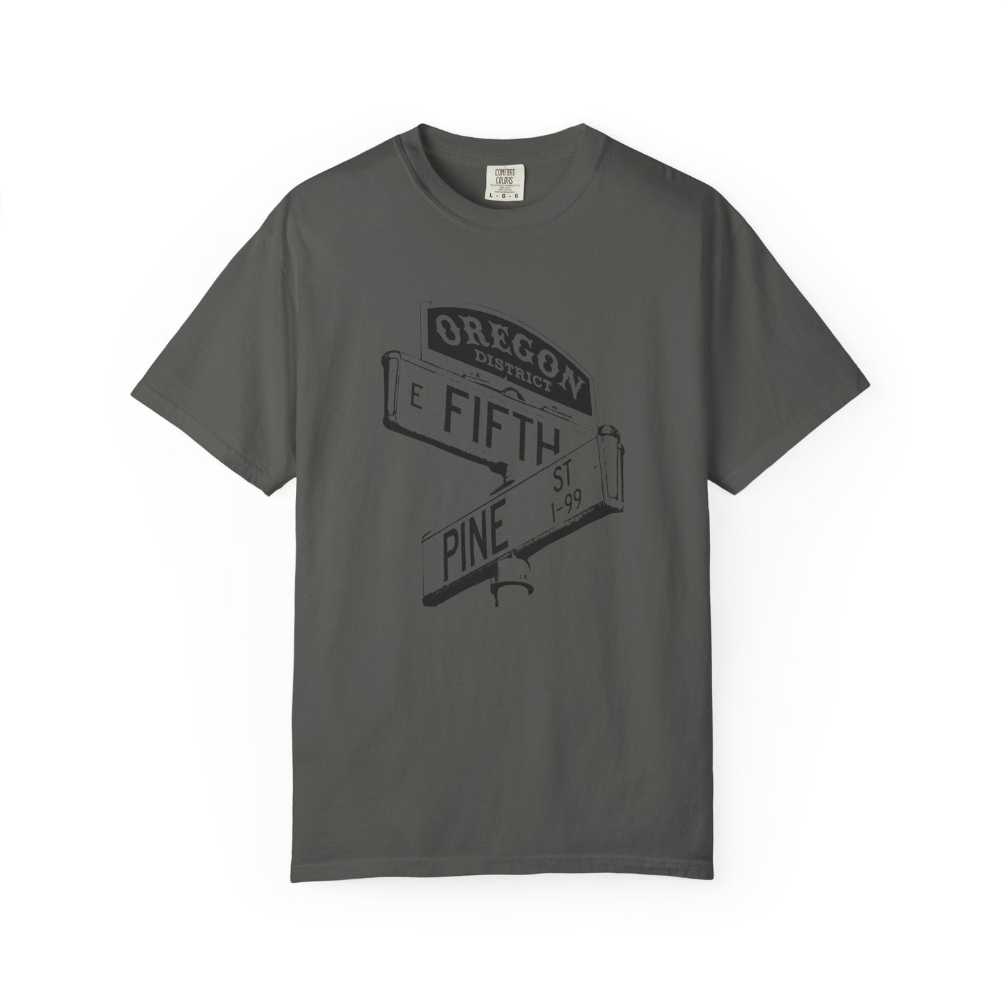 Oregon District Street Signs Tee