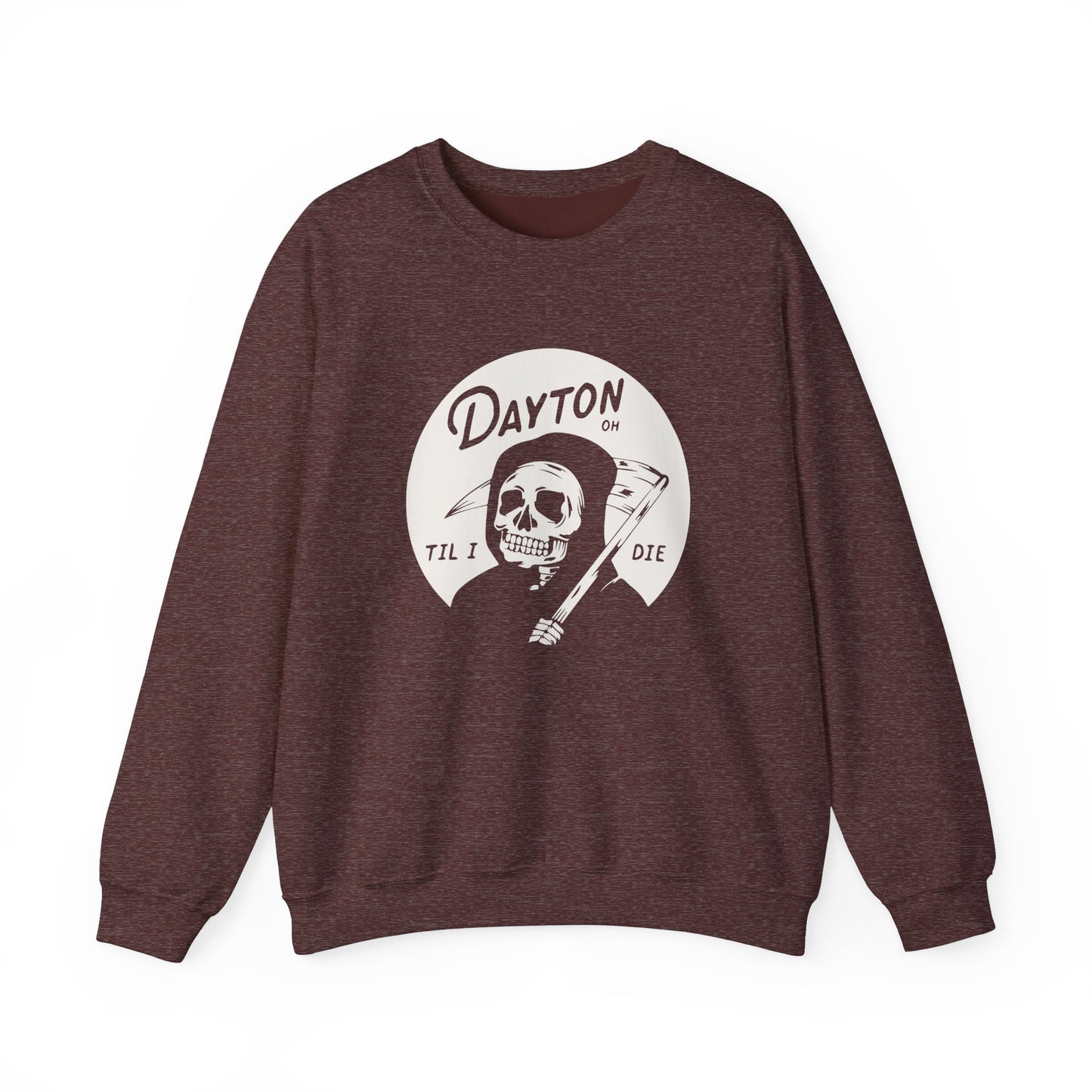 'Dayton Til I Die' Reaper Crewneck Sweatshirt