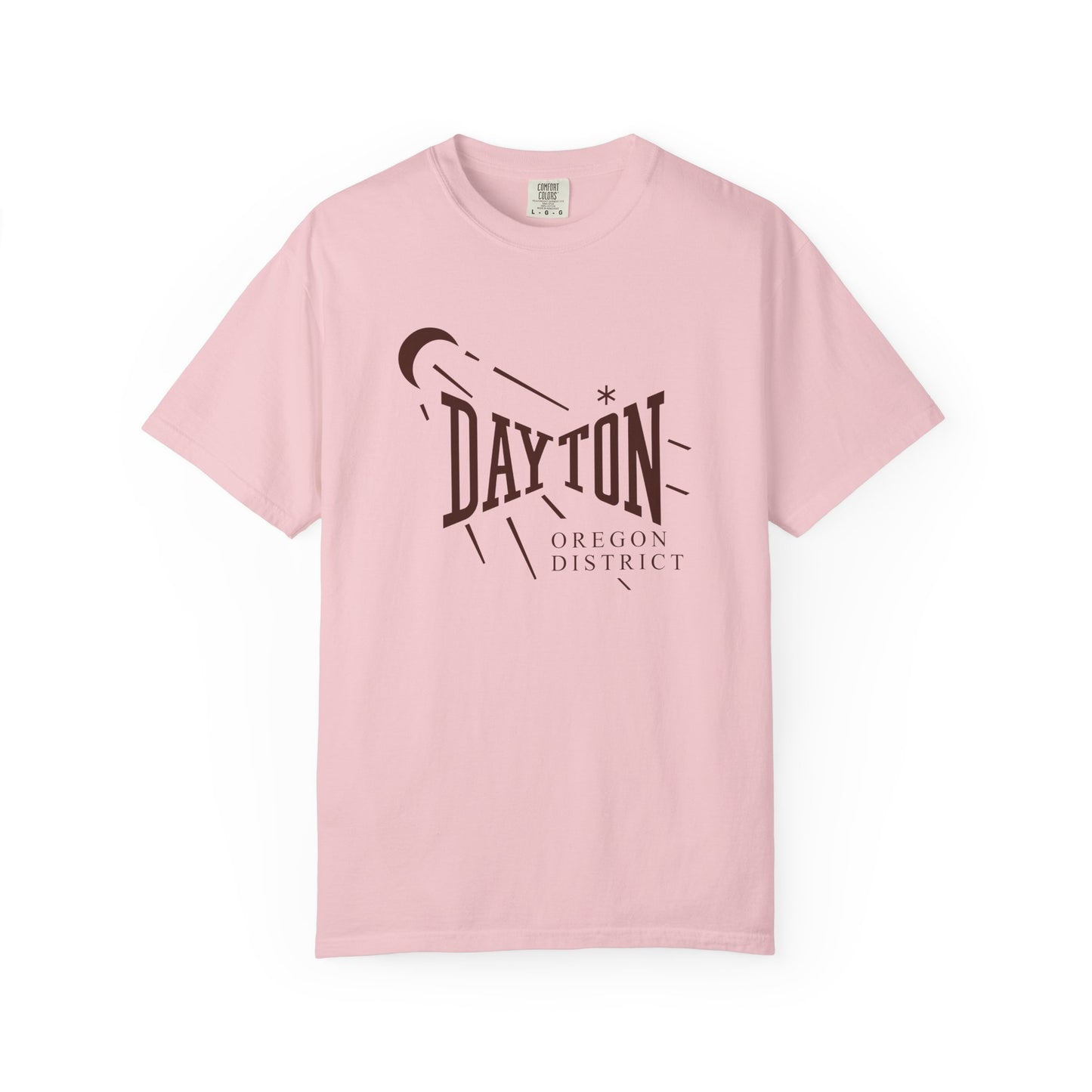 Dayton Oregon District Moon Tee