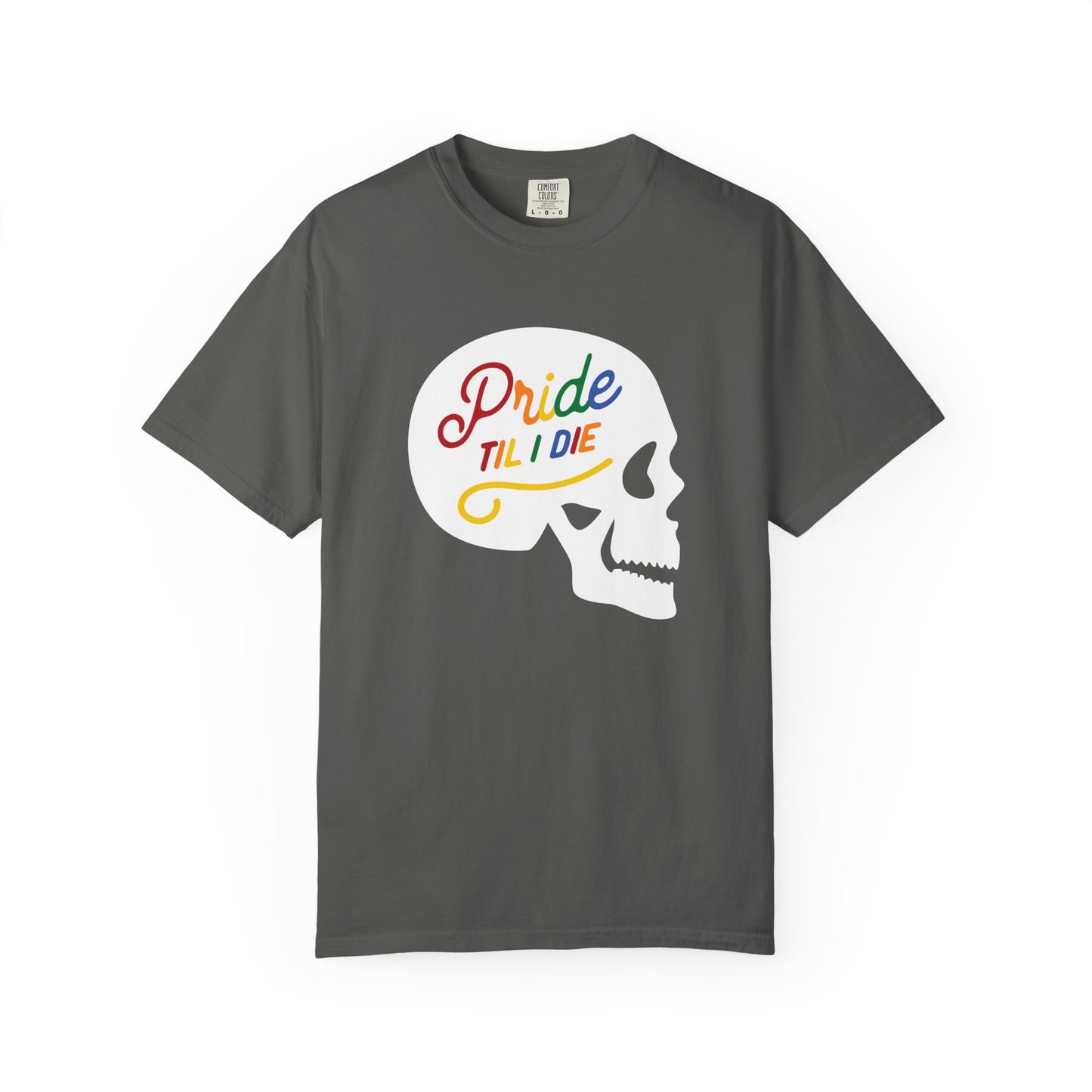 Pride Til I Die Skull Tee