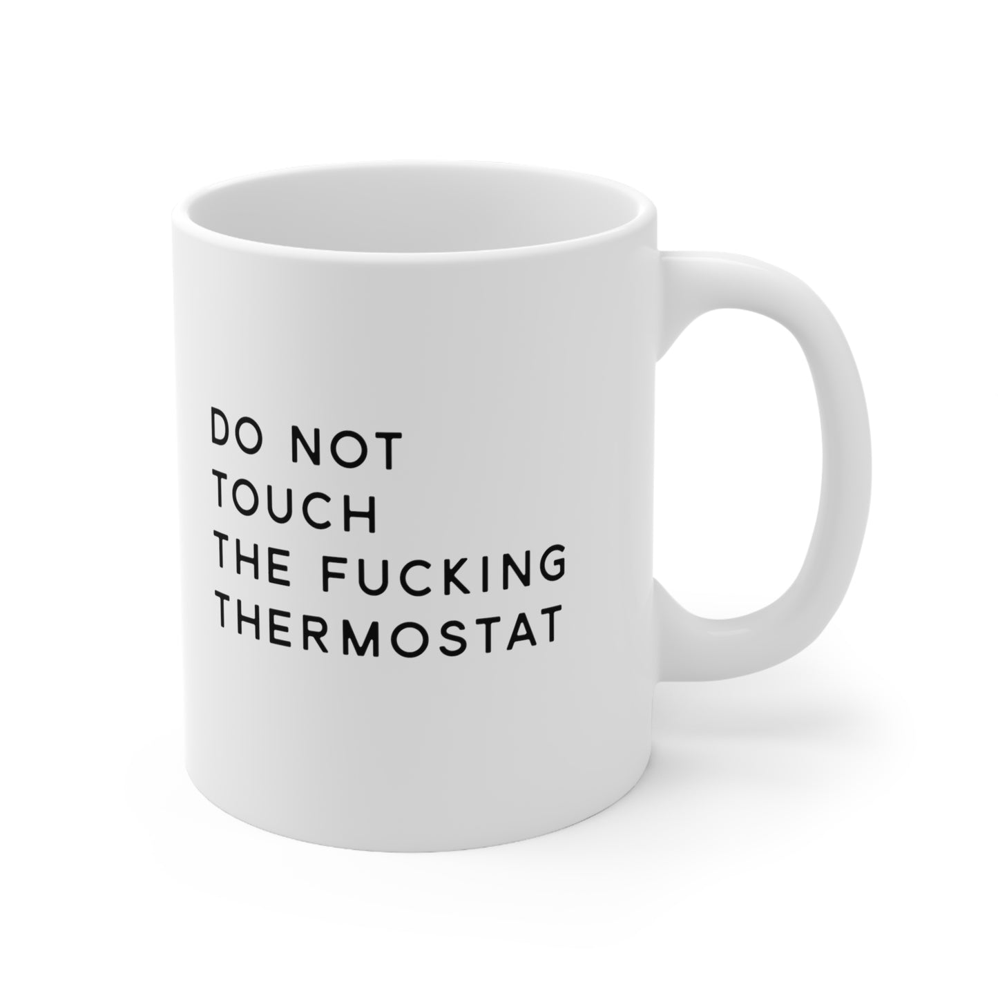 Do Not Touch The Fucking Thermostat Mug