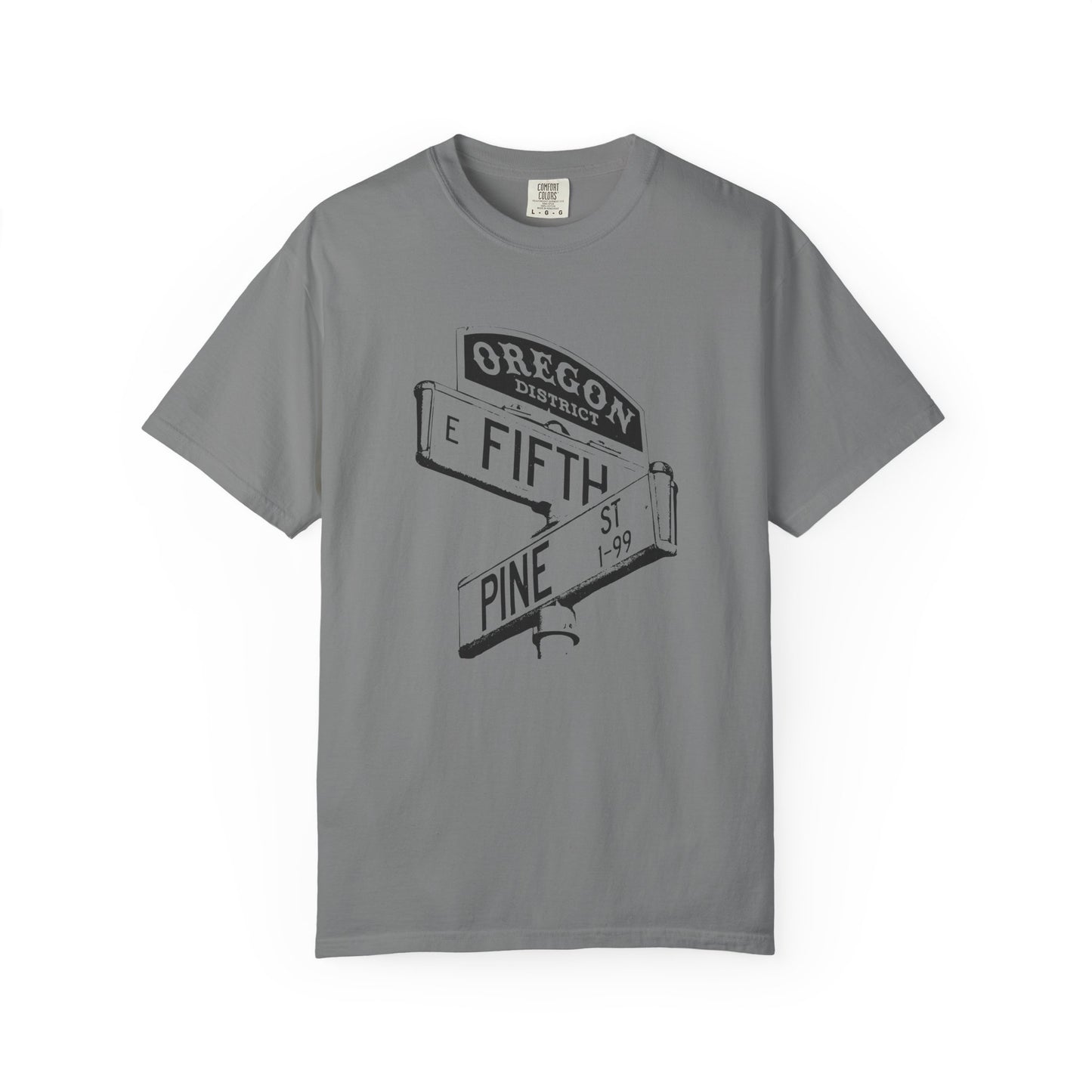 Oregon District Street Signs Tee