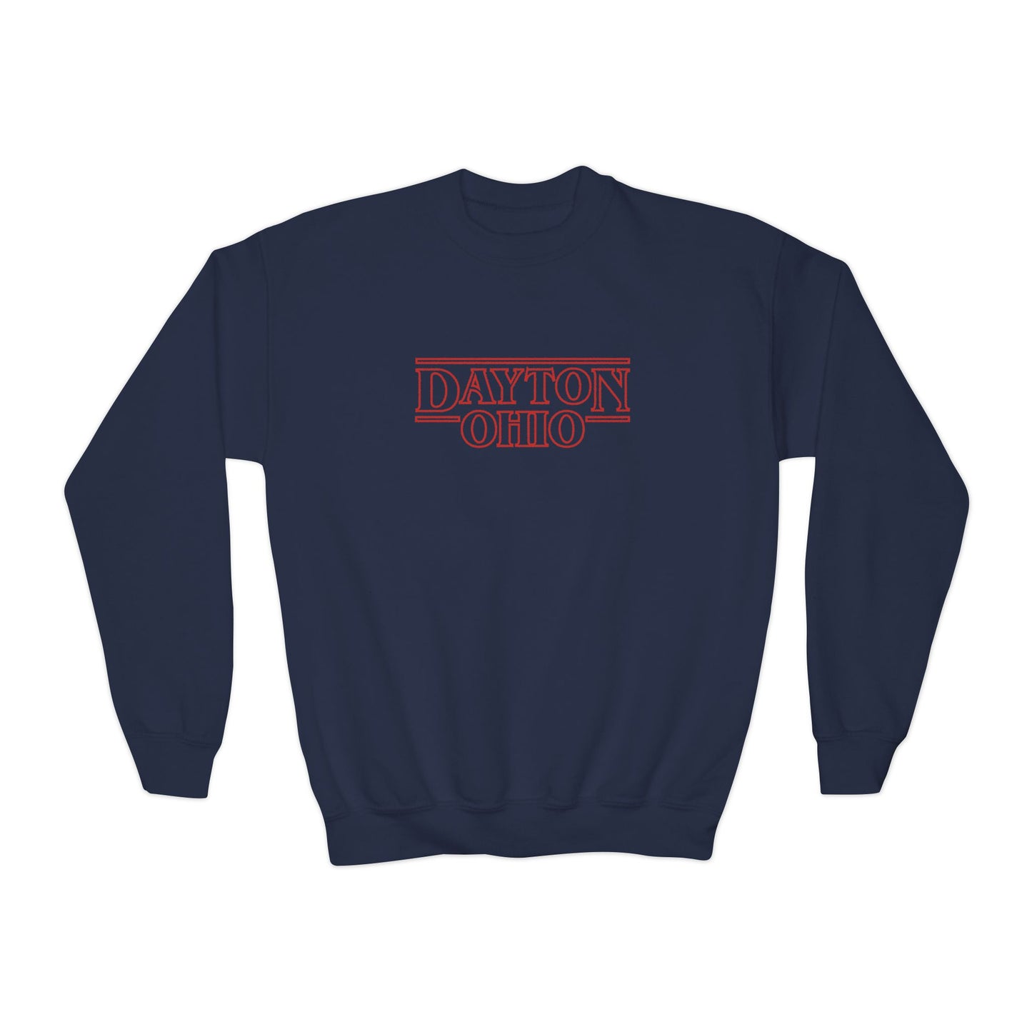 Stranger Things Dayton YOUTH Crewneck Sweatshirt