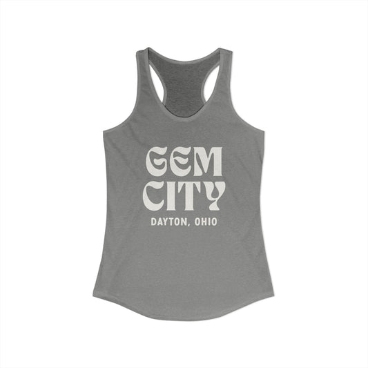 Retro Gem City Racerback Tank