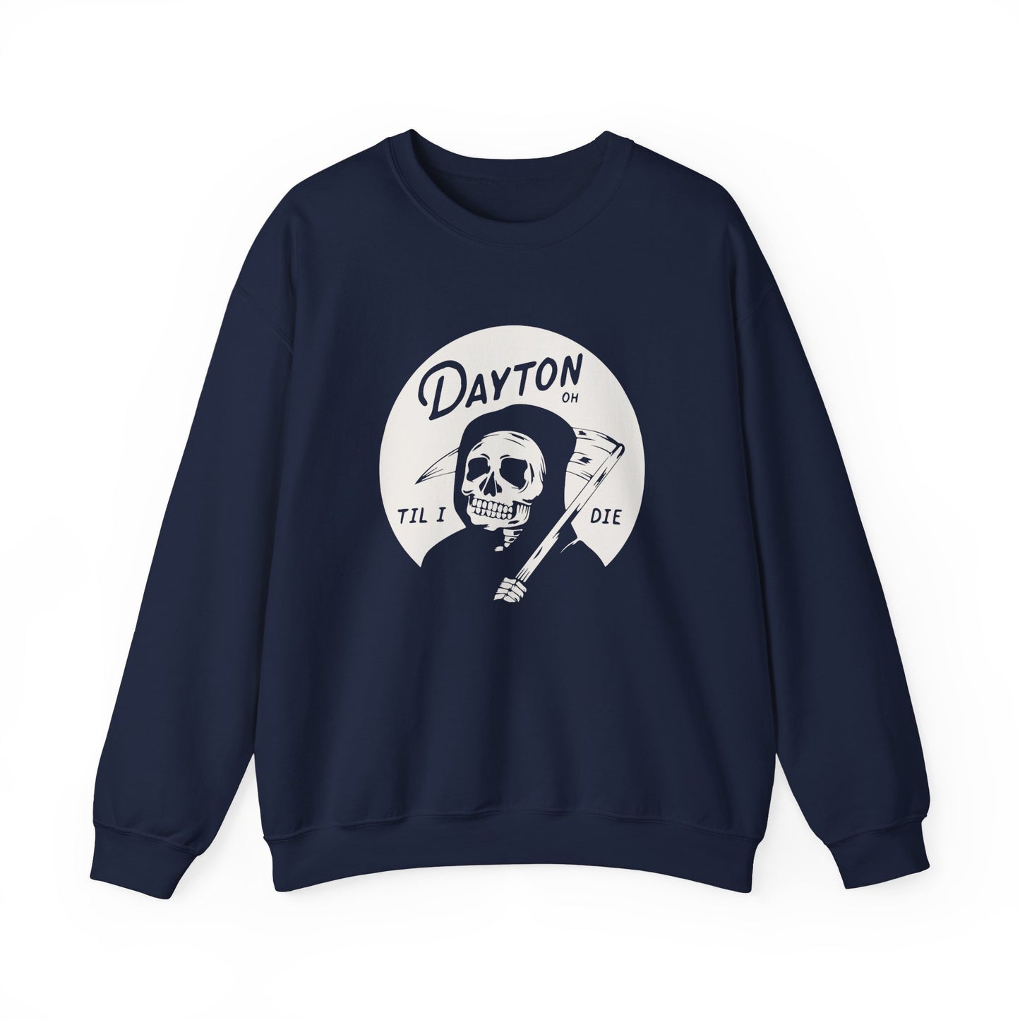 'Dayton Til I Die' Reaper Crewneck Sweatshirt