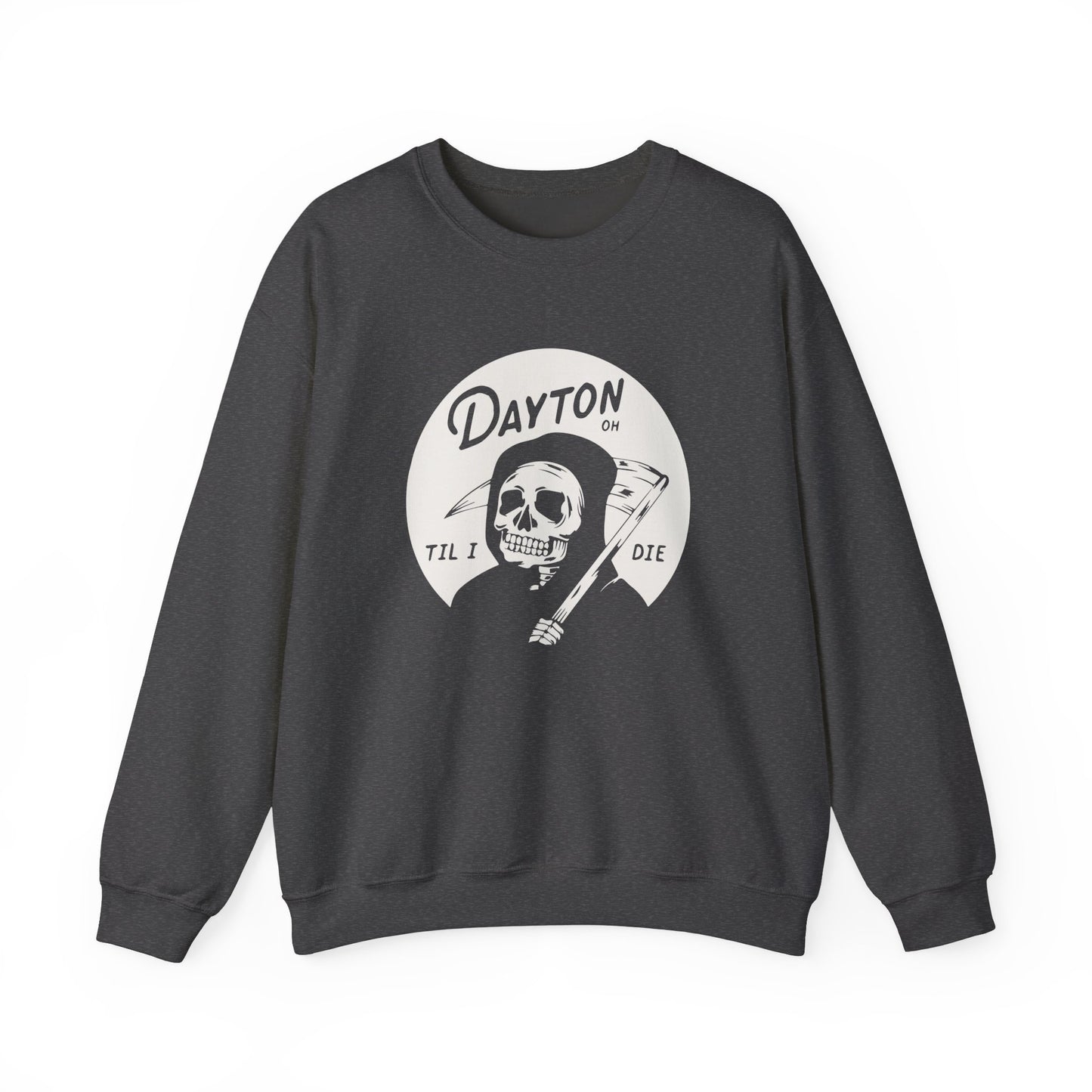 'Dayton Til I Die' Reaper Crewneck Sweatshirt