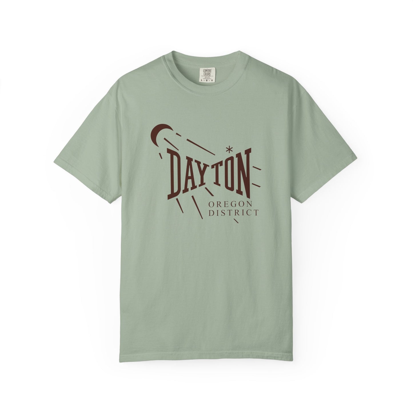 Dayton Oregon District Moon Tee