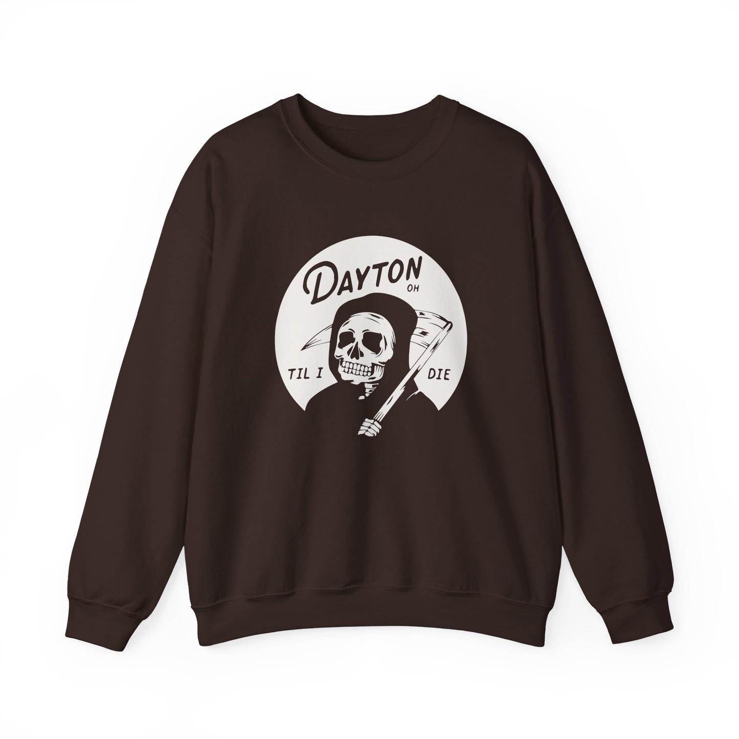 'Dayton Til I Die' Reaper Crewneck Sweatshirt