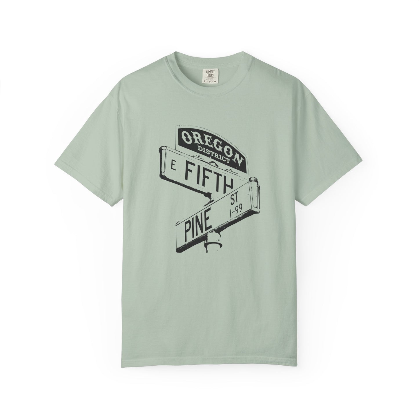 Oregon District Street Signs Tee