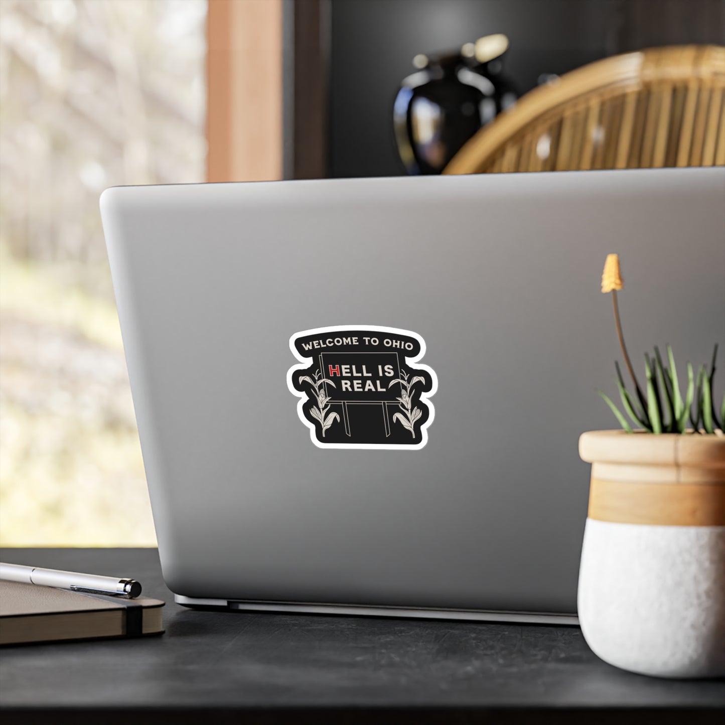 Hell Is Real Sticker