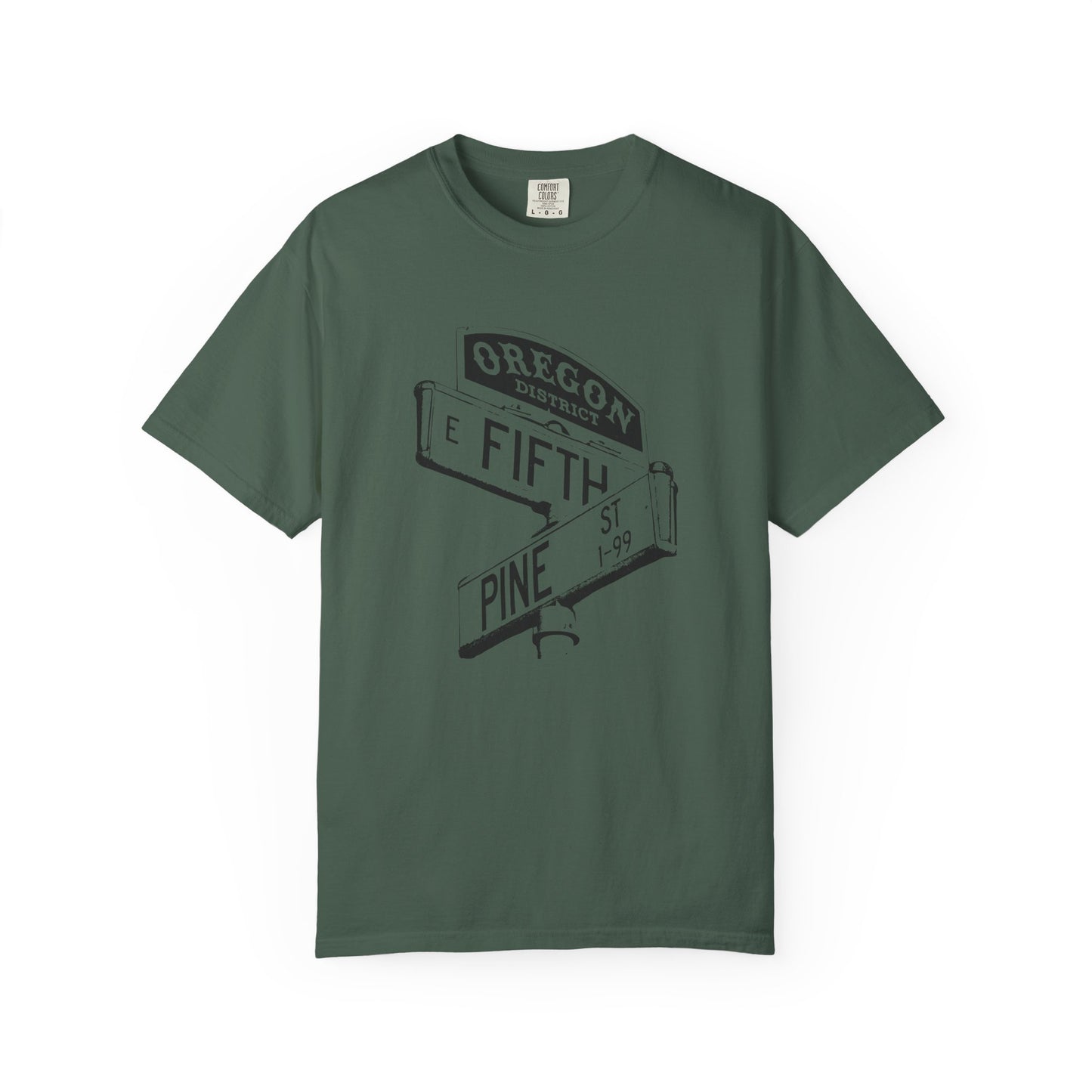 Oregon District Street Signs Tee