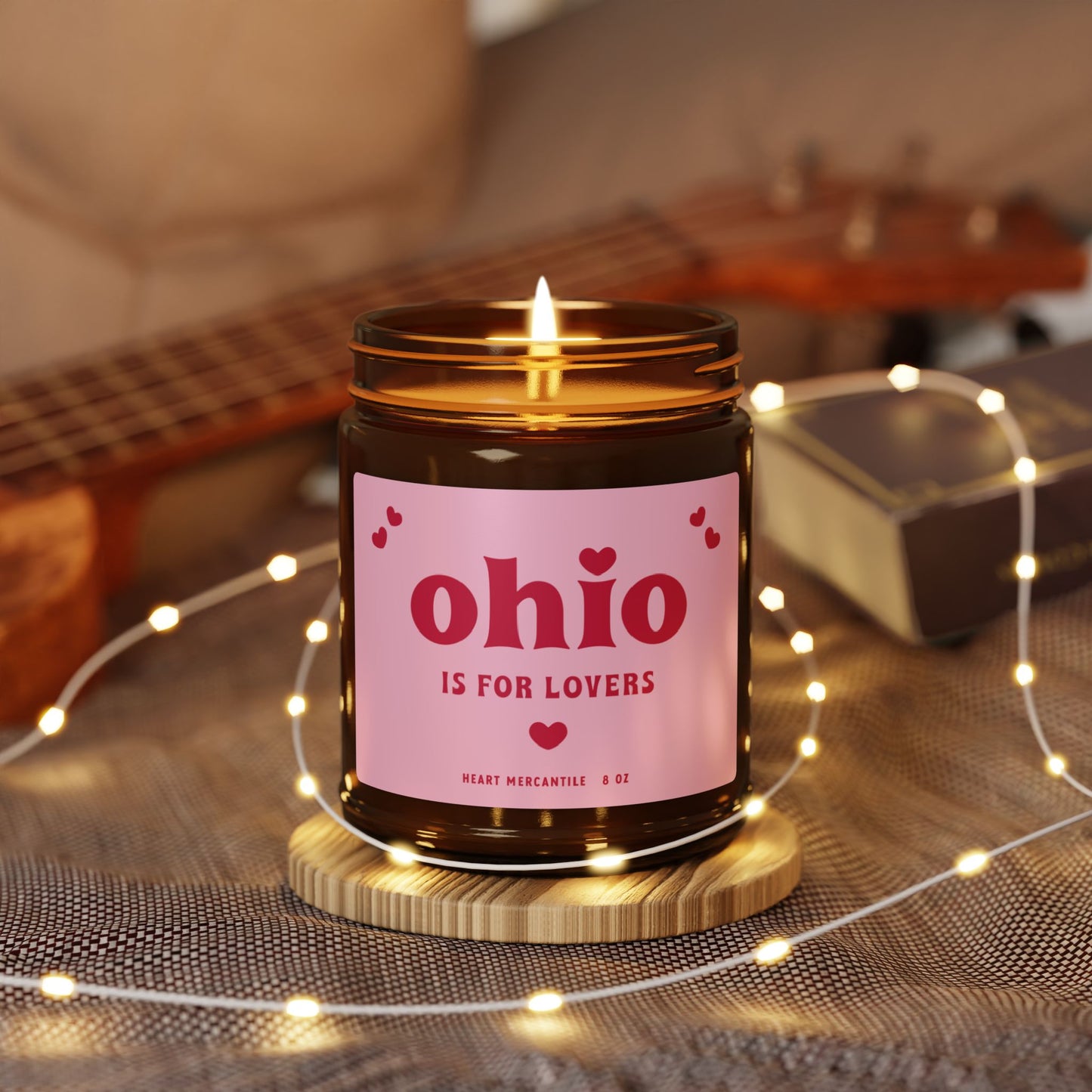 Ohio Is for Lovers Candle