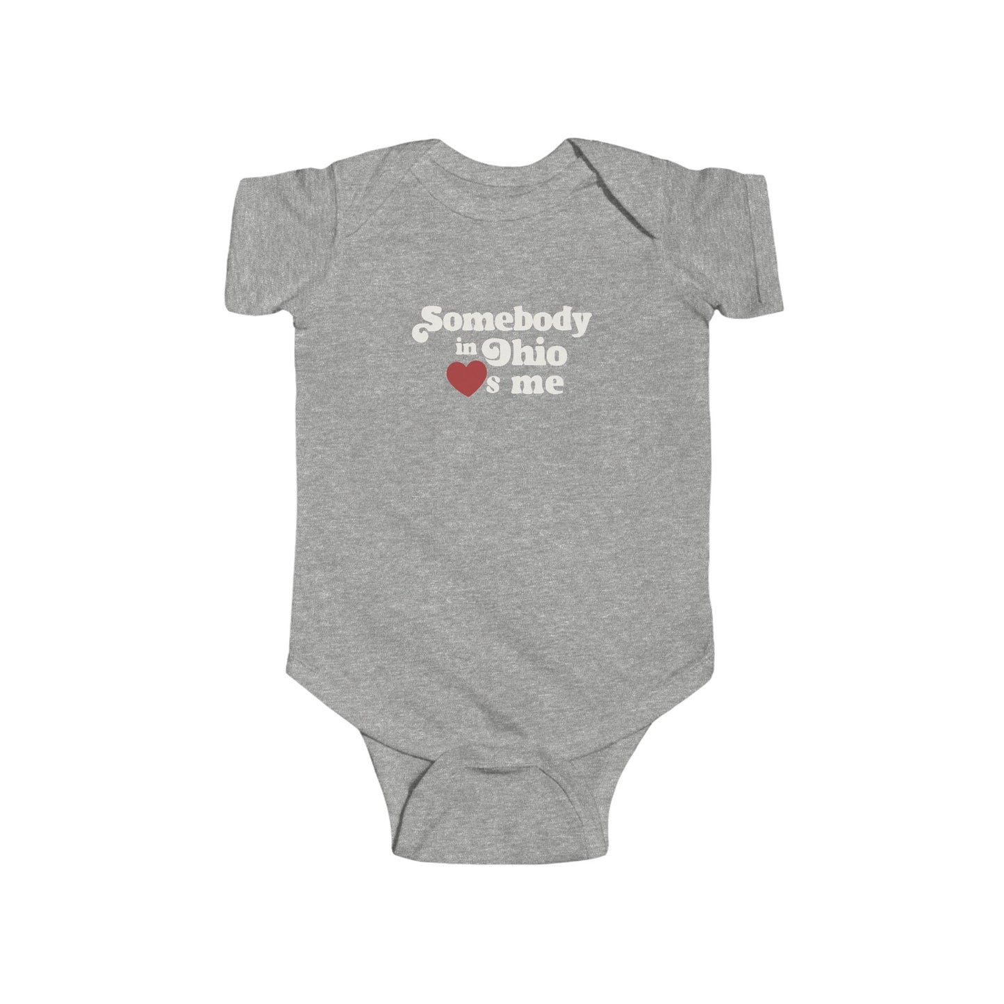 Somebody in Ohio Loves Me Onesie