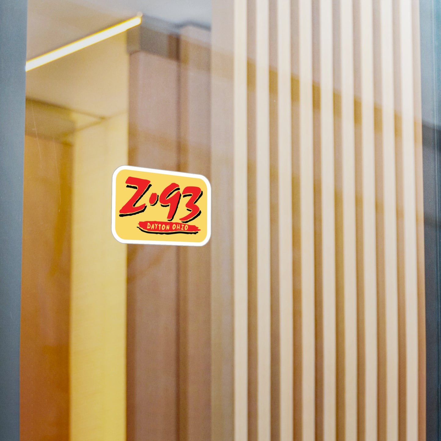 Z-93 Dayton Ohio Sticker