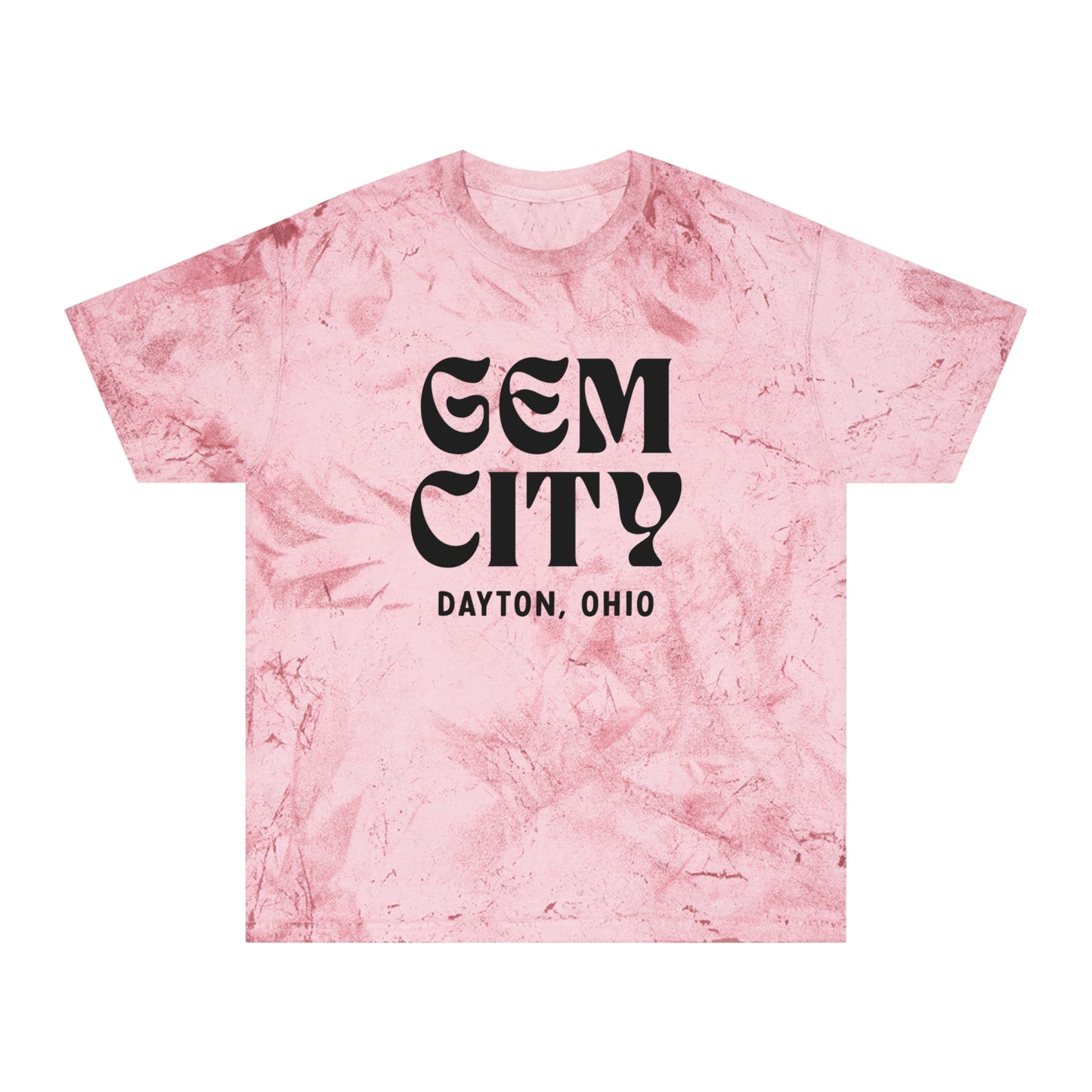 Retro Gem City Tie-Dye Tee