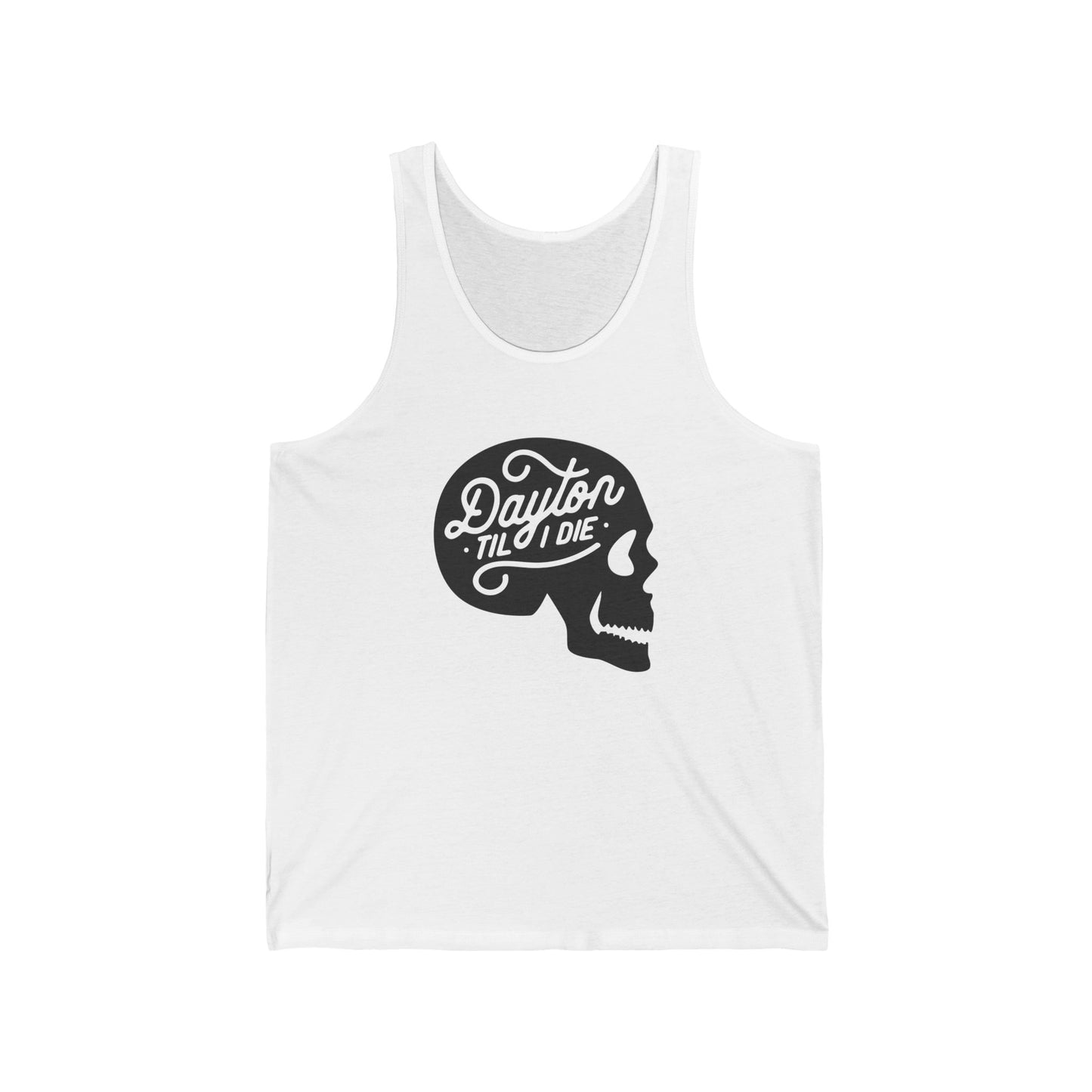 'Dayton Til I Die' Skull Jersey Tank