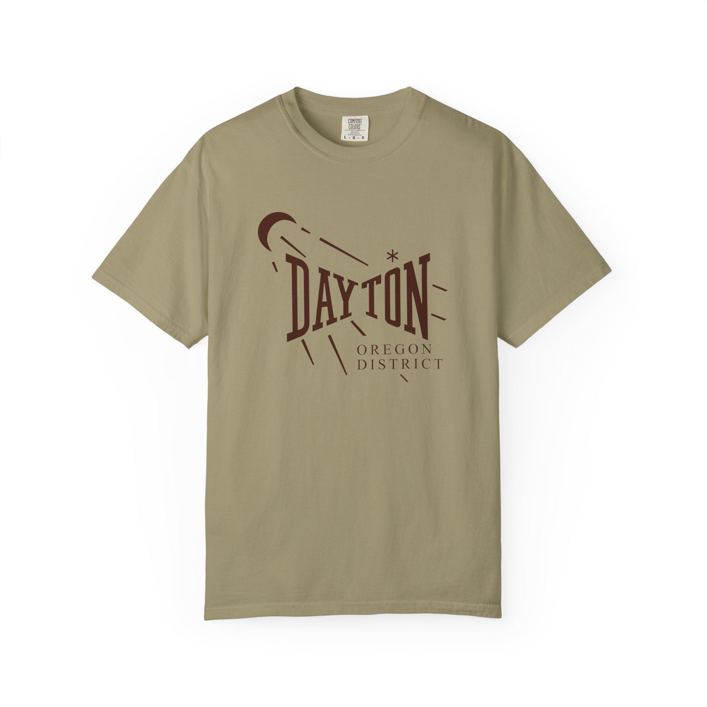 Dayton Oregon District Moon Tee
