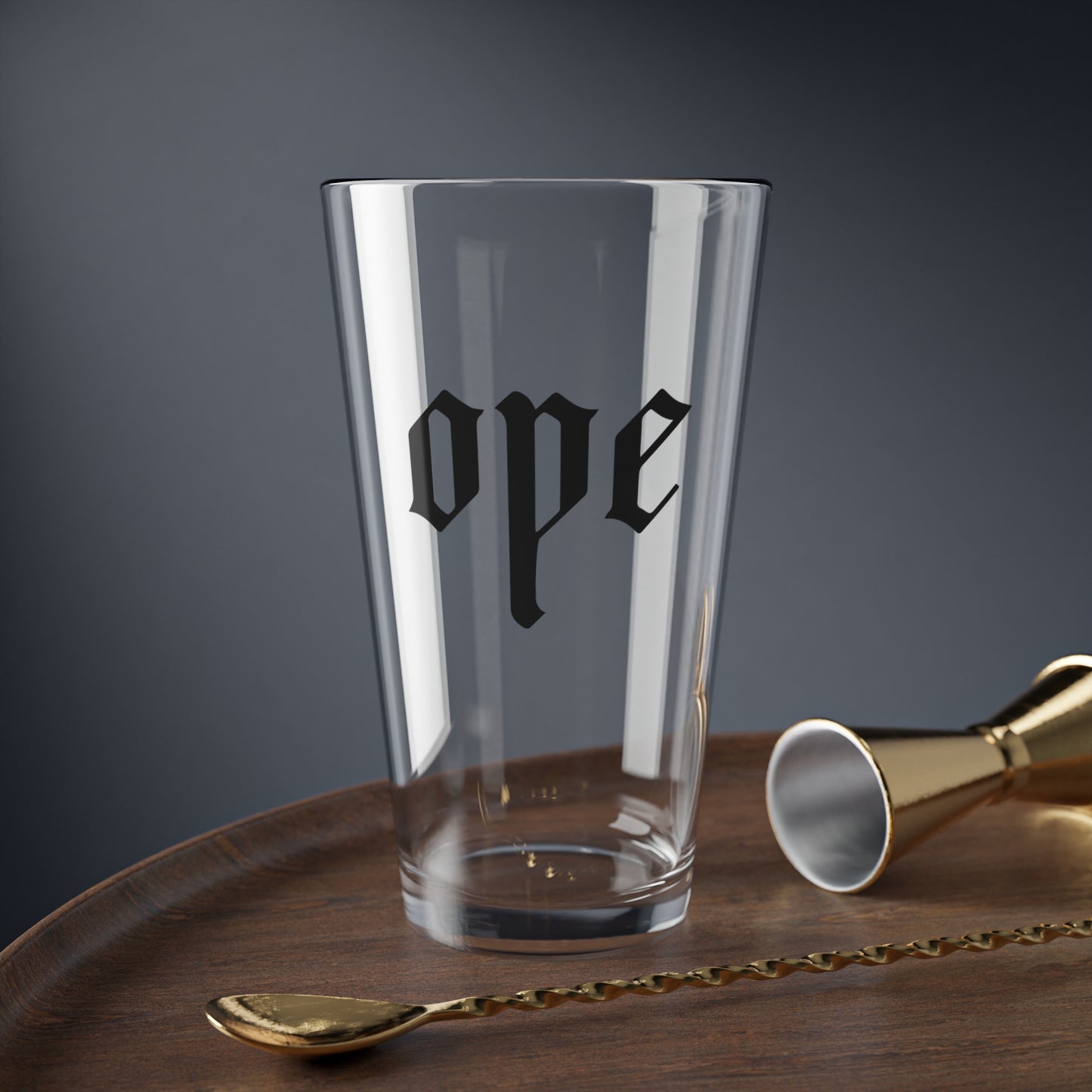 Ope Pint Glass