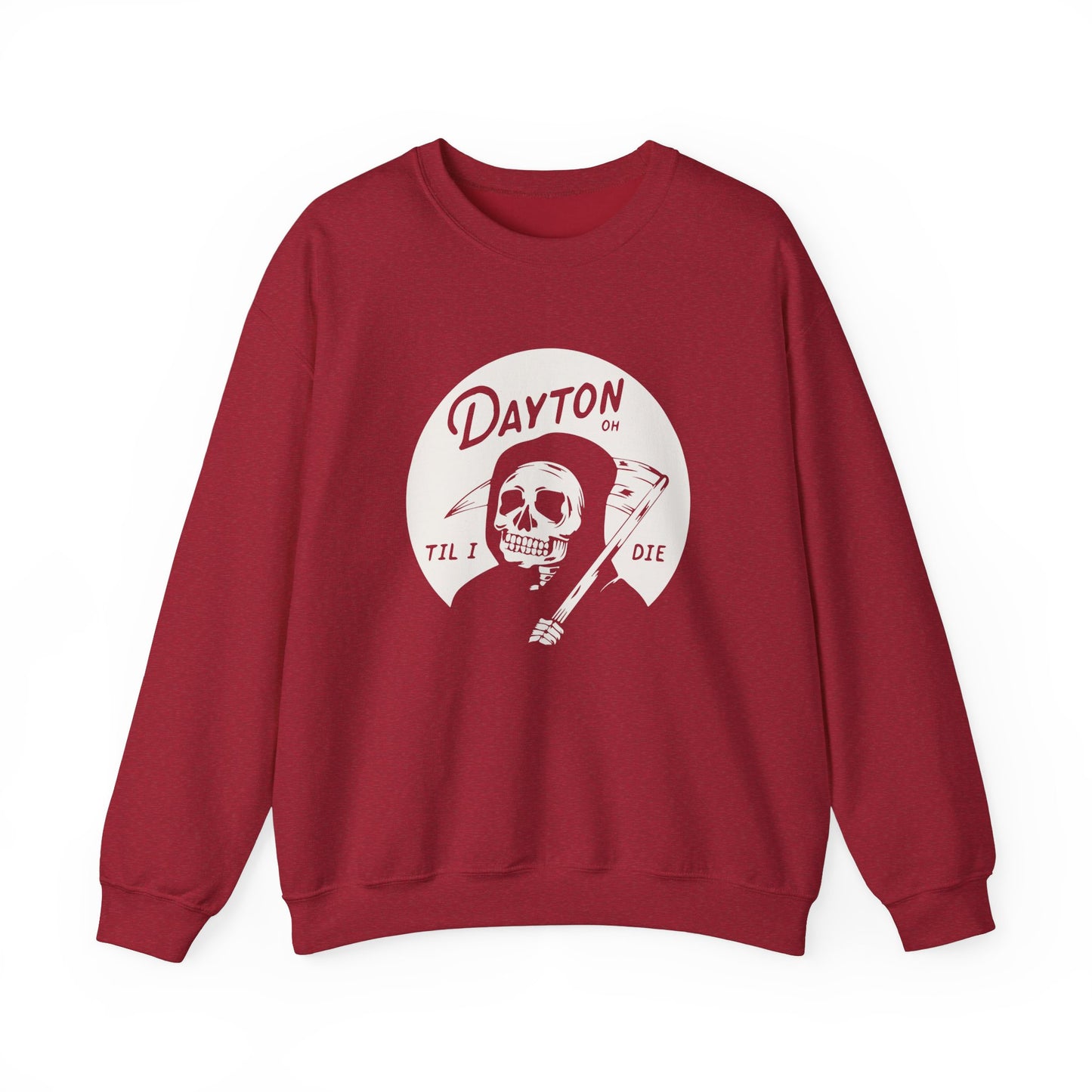 'Dayton Til I Die' Reaper Crewneck Sweatshirt