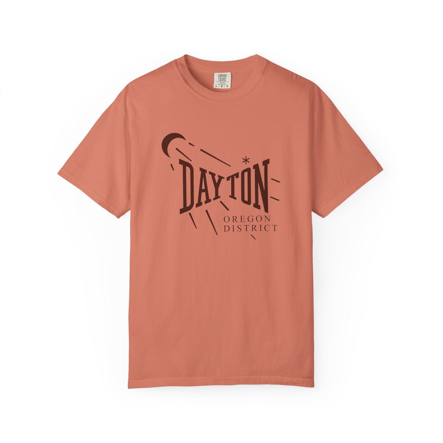 Dayton Oregon District Moon Tee