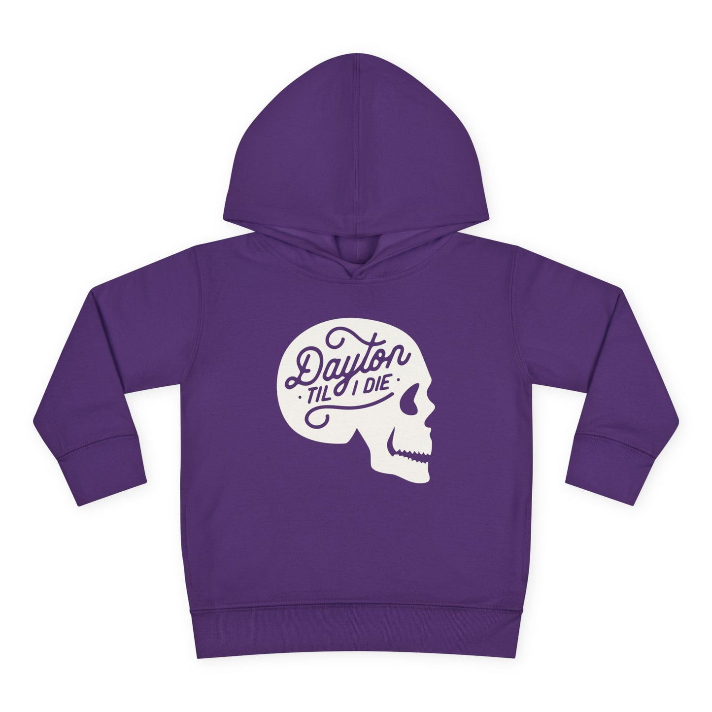‘Dayton Til I Die’ Skull Toddler Hoodie