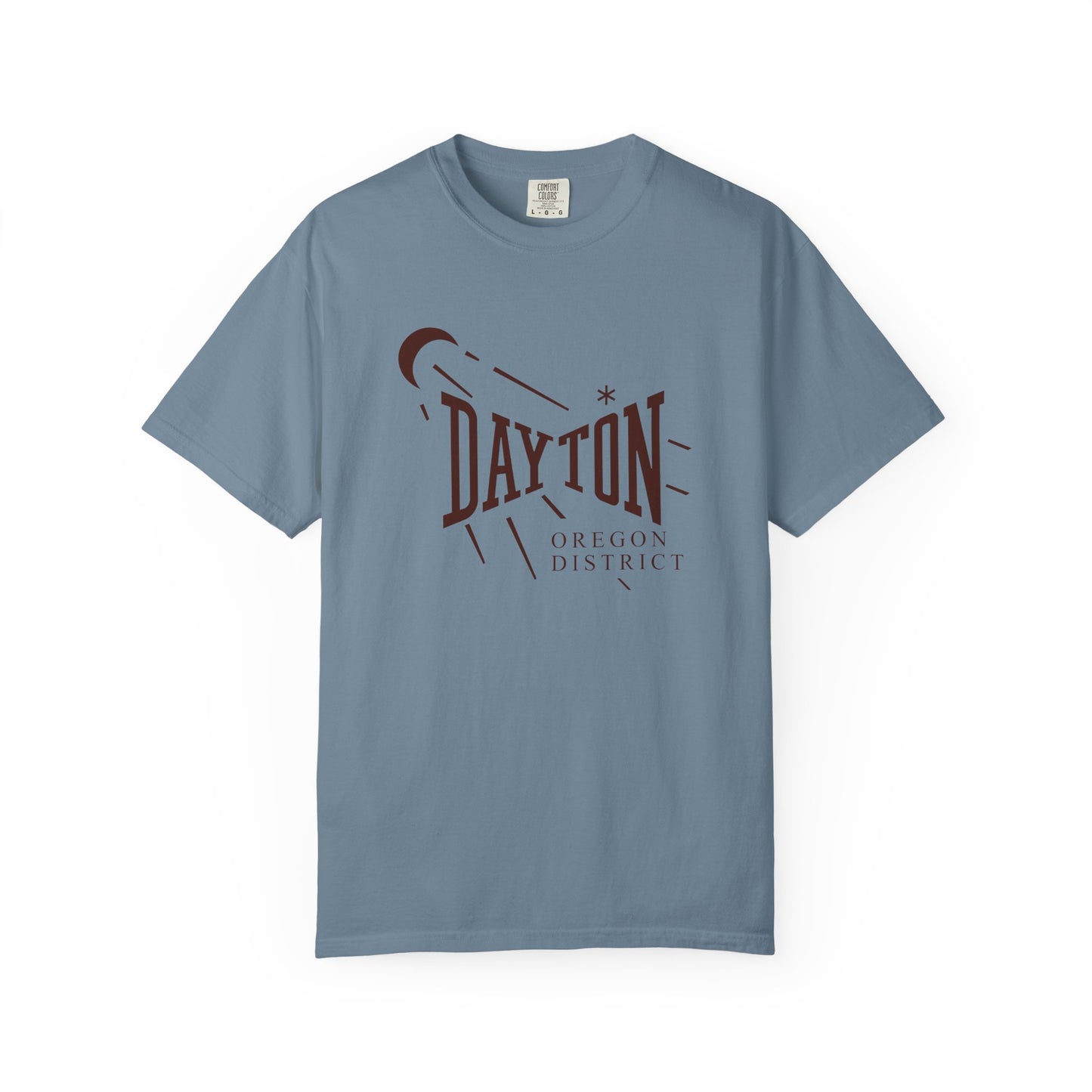 Dayton Oregon District Moon Tee