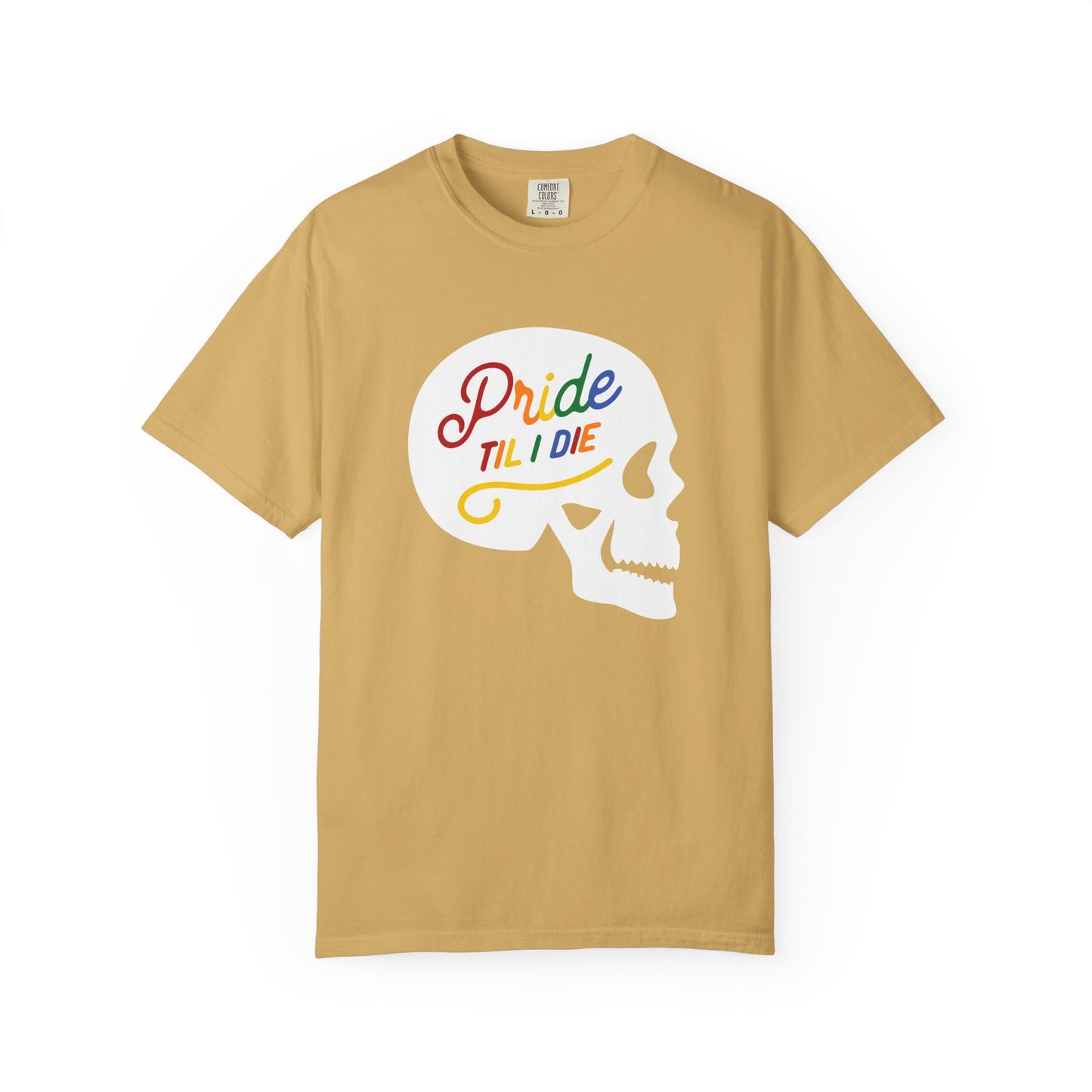 Pride Til I Die Skull Tee