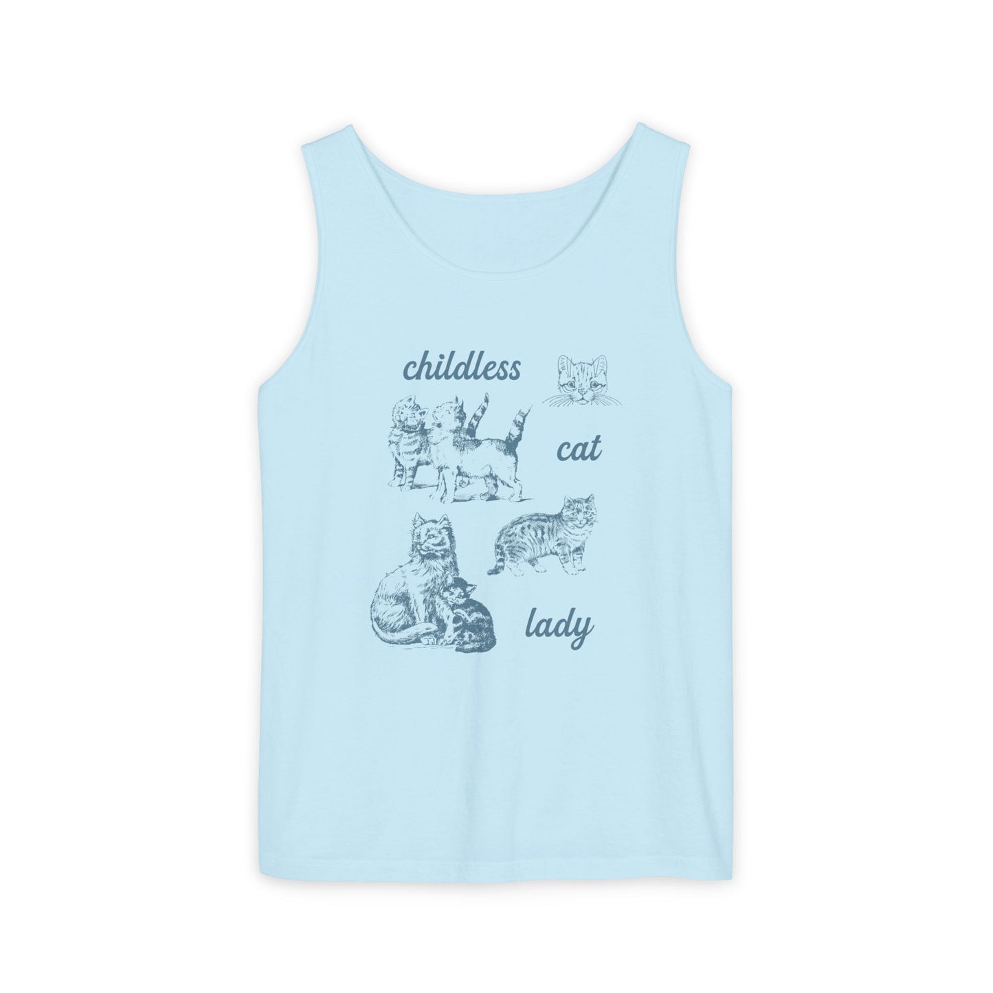 Childless Cat Lady Jersey Tank