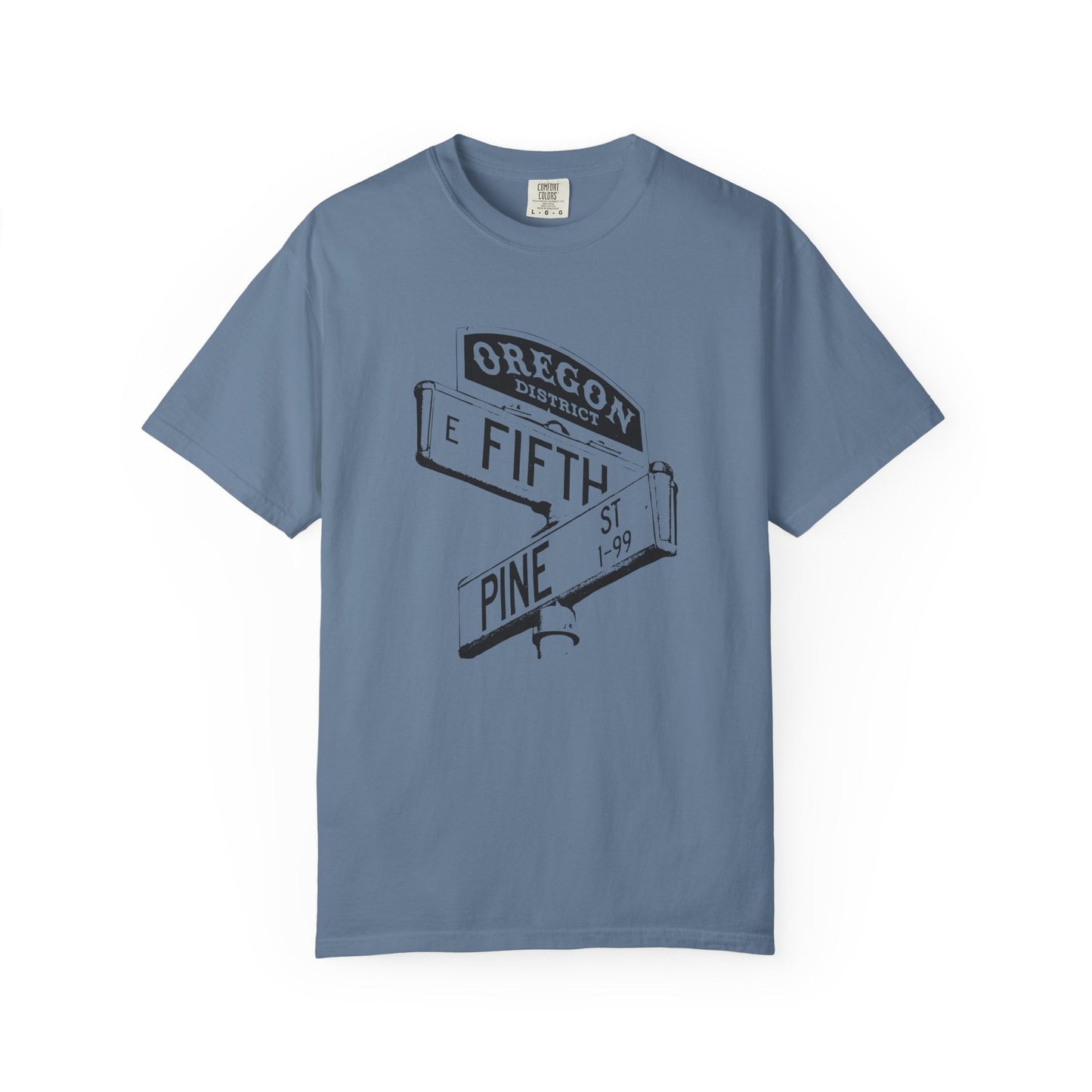 Oregon District Street Signs Tee