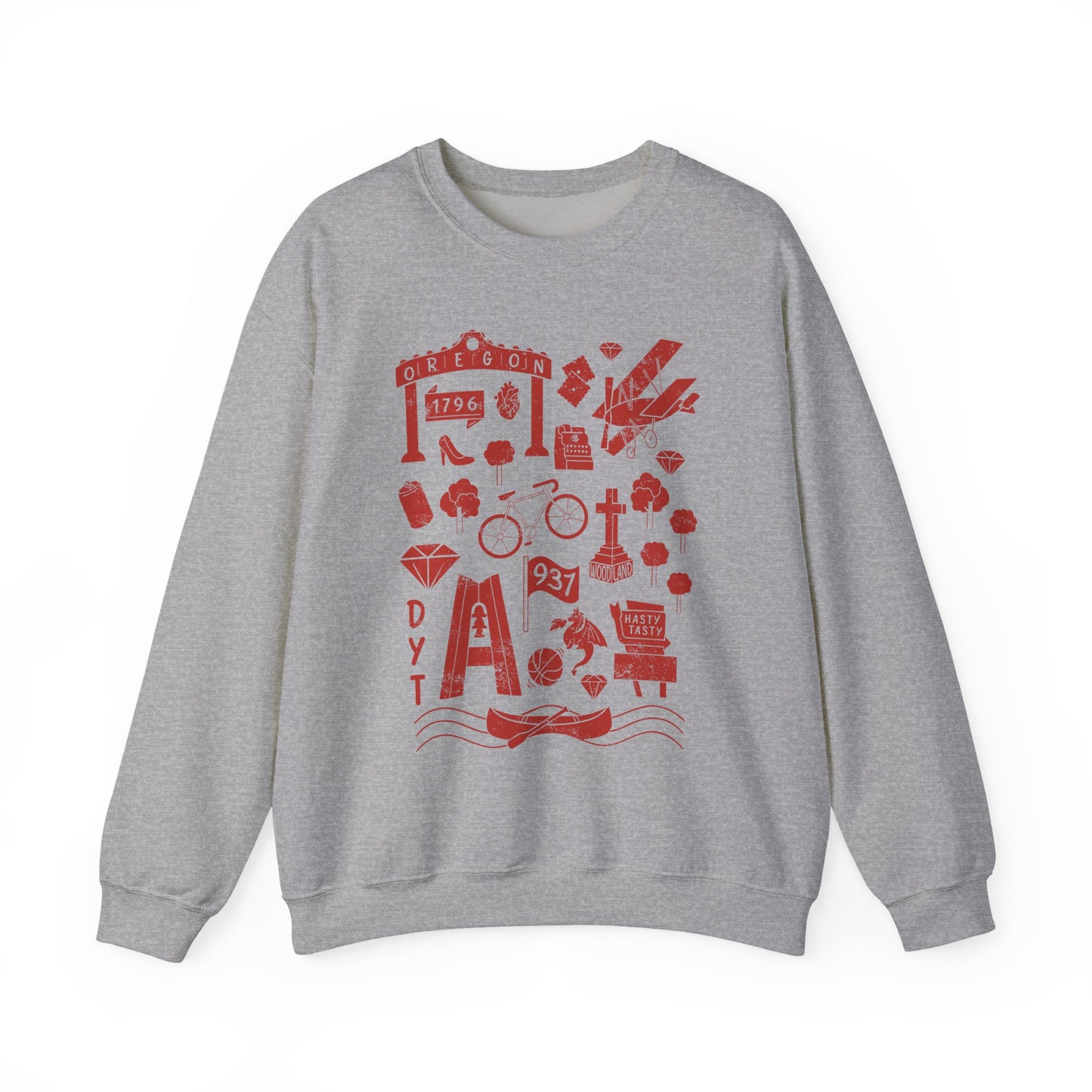Dayton Doodles Crewneck Sweatshirt