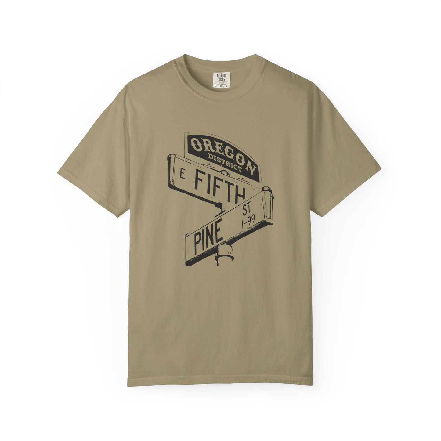 Oregon District Street Signs Tee