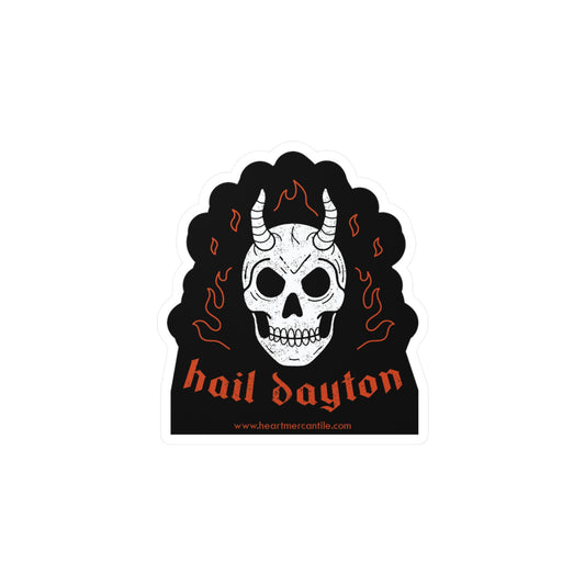 Hail Dayton Sticker
