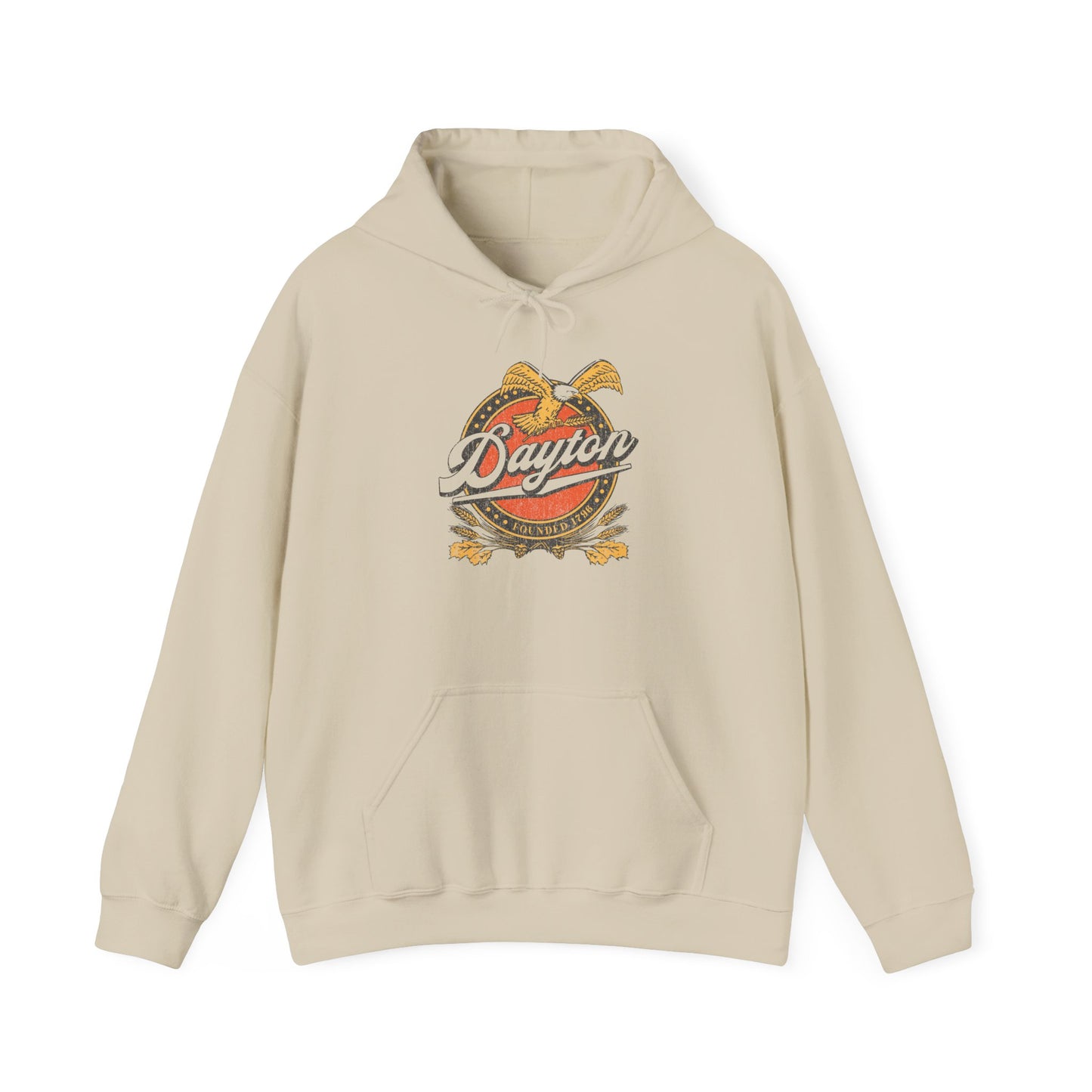 Vintage Eagle Dayton Hoodie Sweatshirt