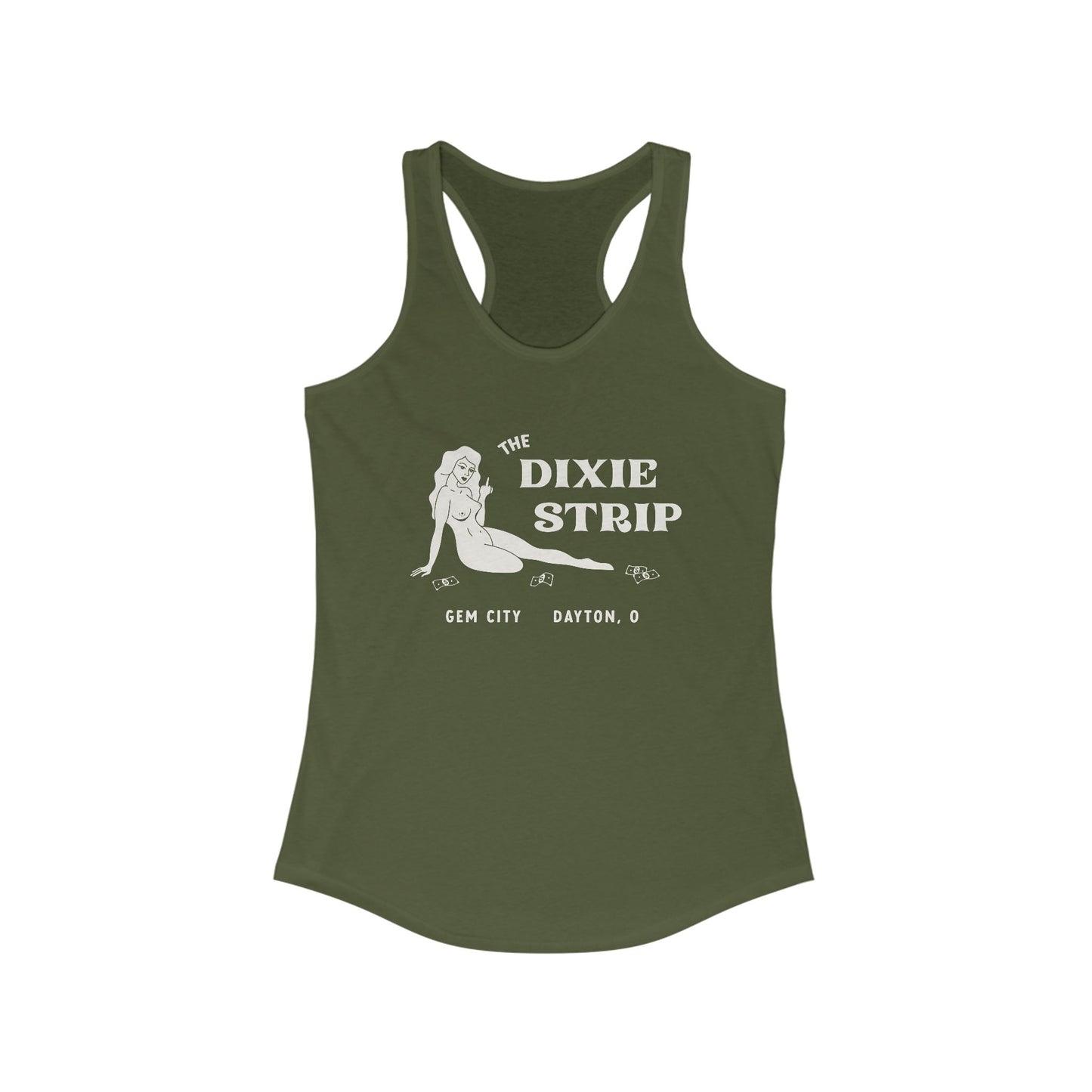 The Dixie Strip Racerback Tank
