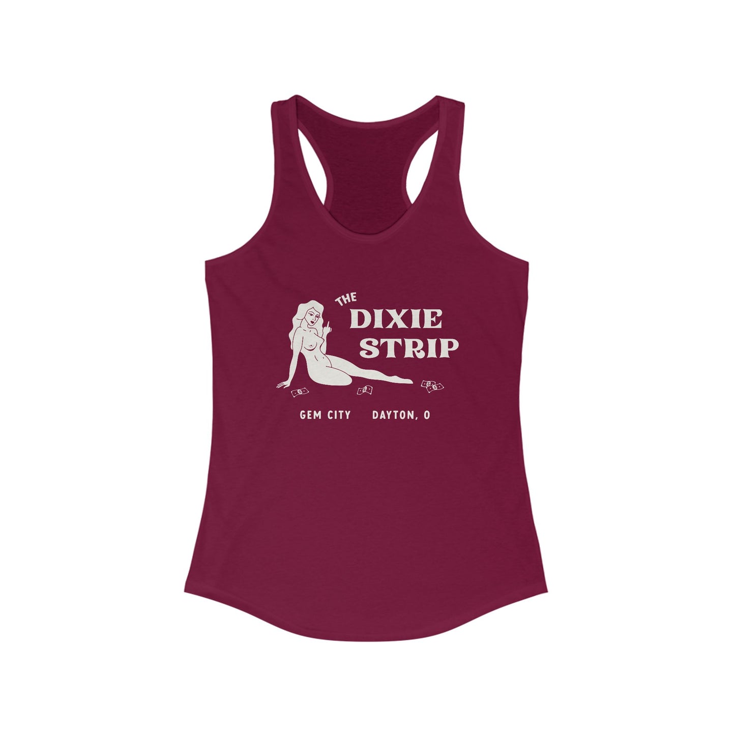 The Dixie Strip Racerback Tank