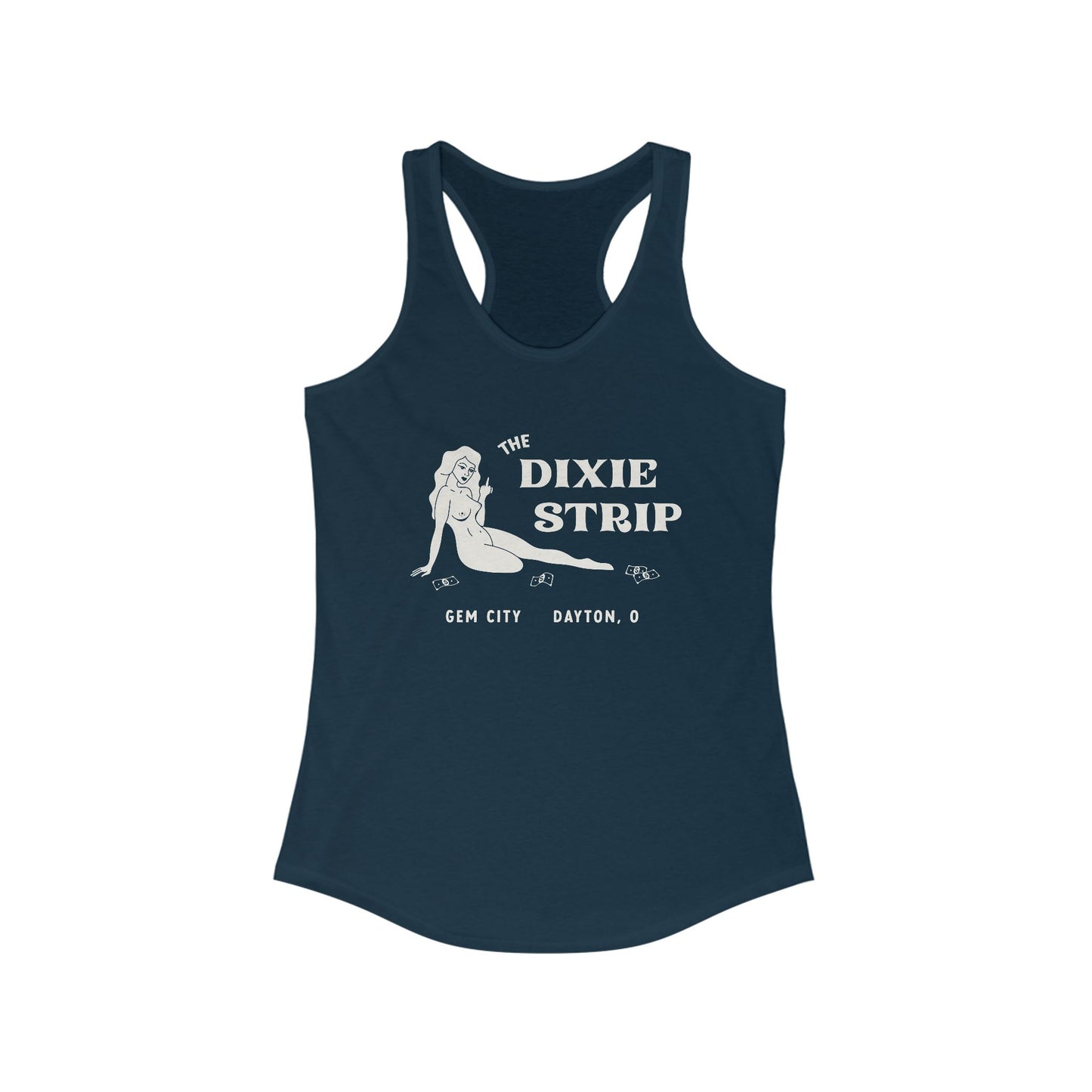 The Dixie Strip Racerback Tank