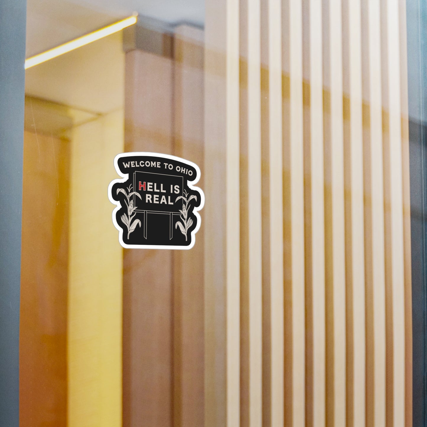 Hell Is Real Sticker