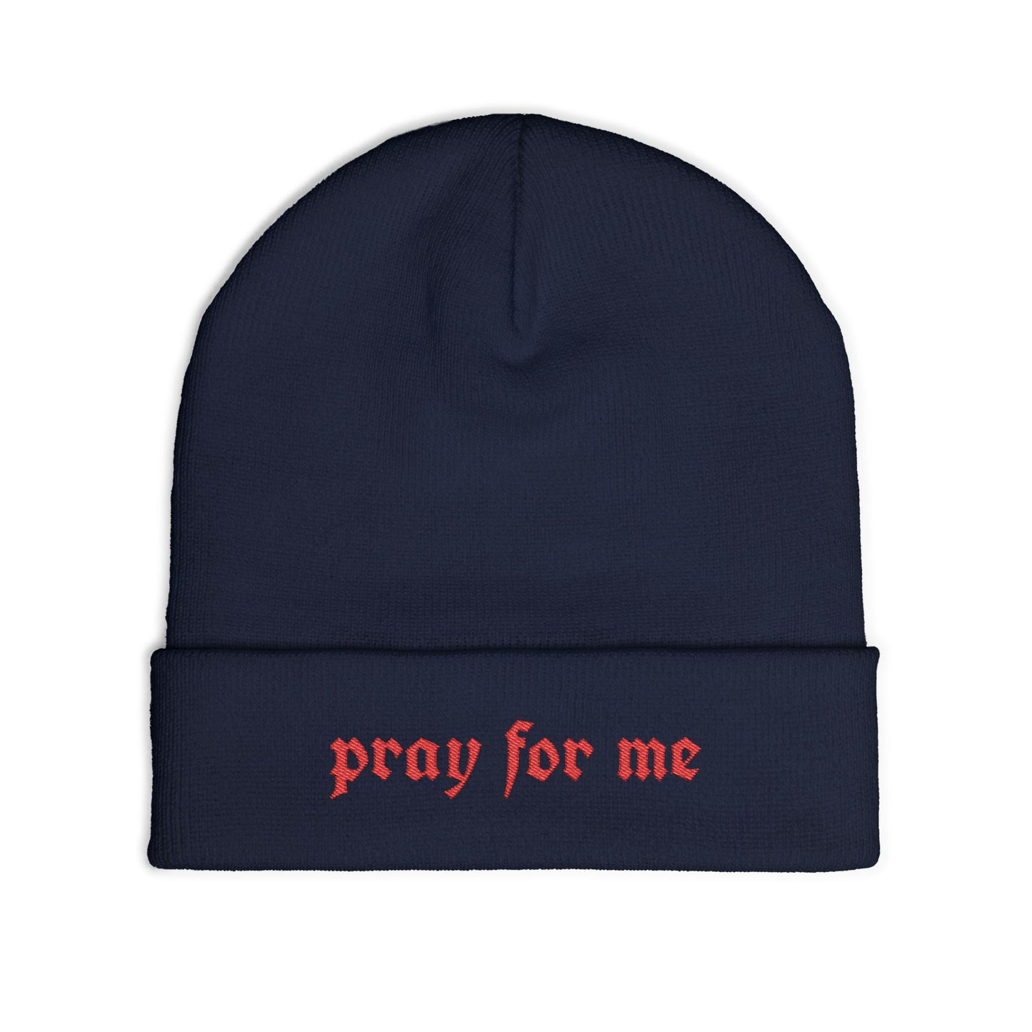 Pray For Me Knit Beanie