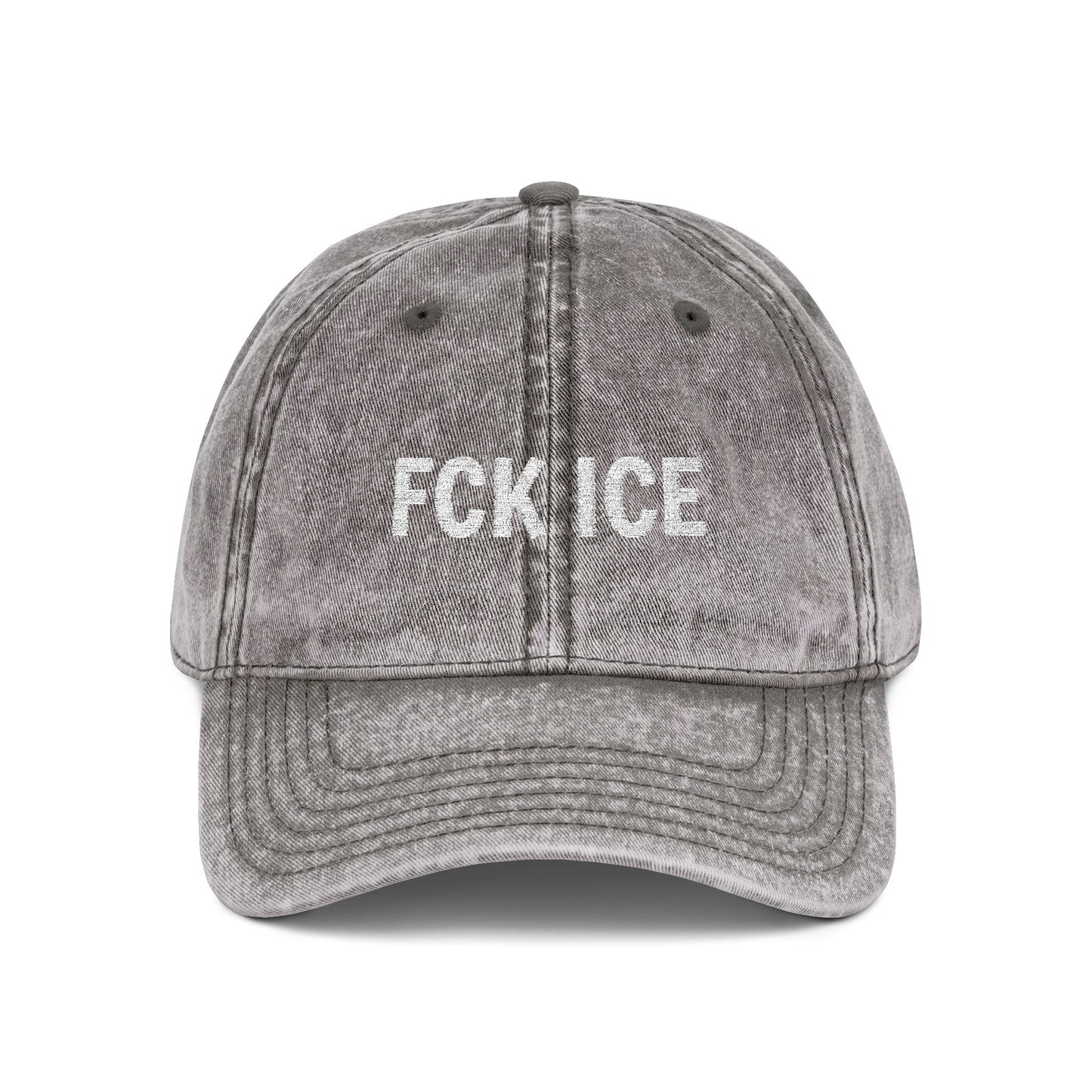 FCK ICE Vintage Hat