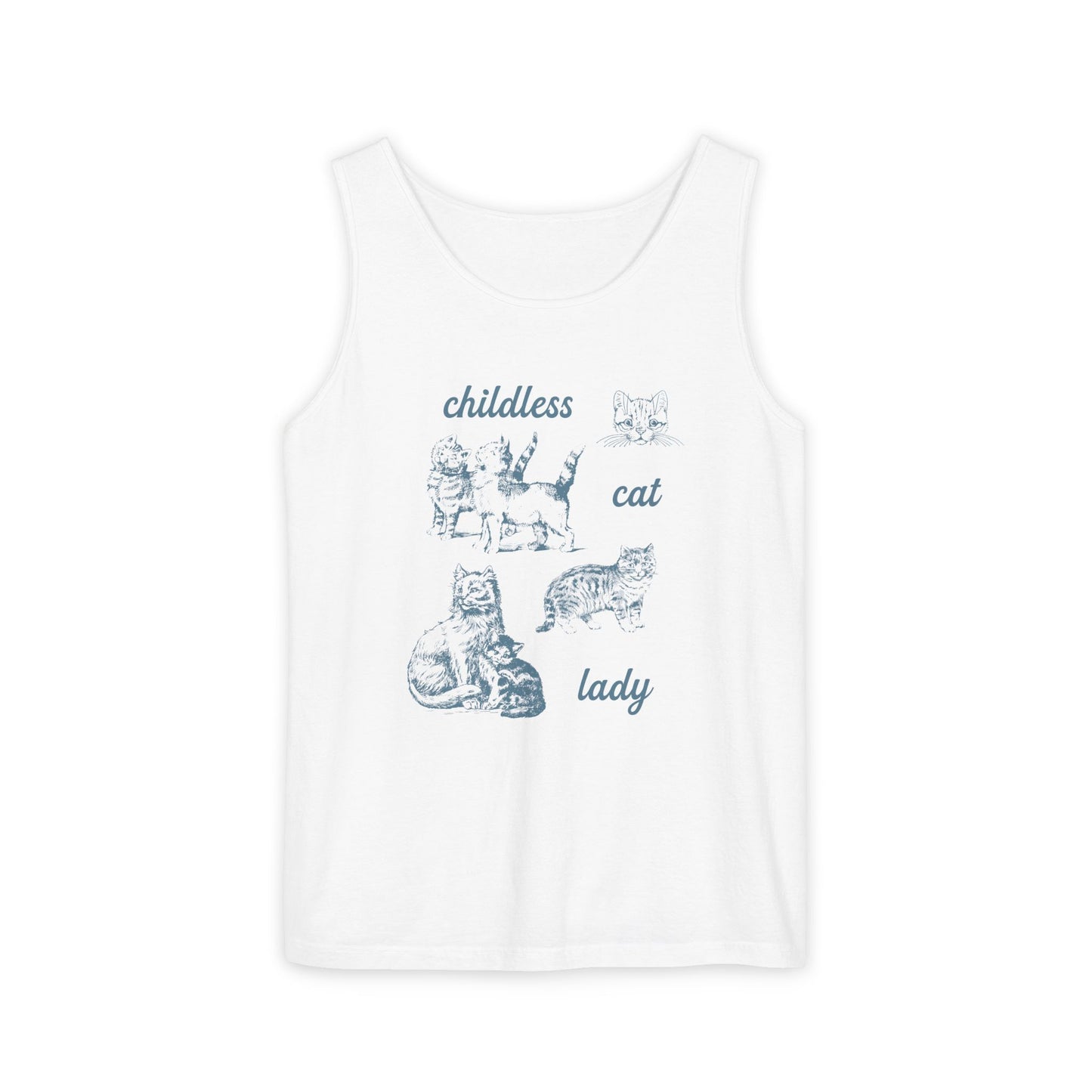 Childless Cat Lady Jersey Tank