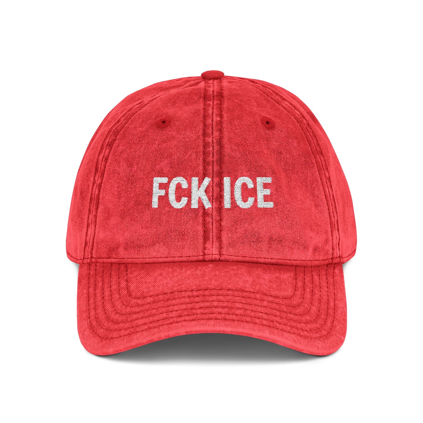 FCK ICE Vintage Hat