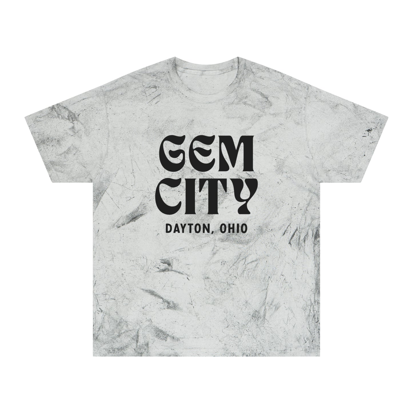 Retro Gem City Tie-Dye Tee