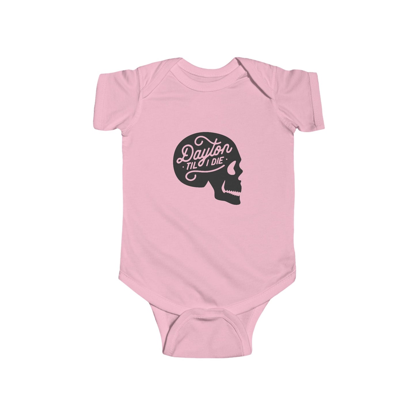 'Dayton Til I Die' Skull Onesie
