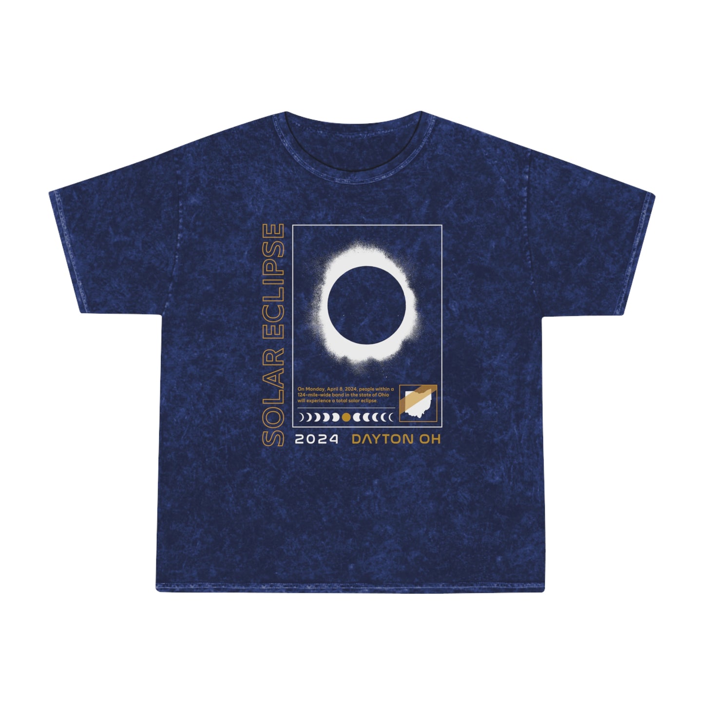 Solar Eclipse 2024 Dayton Ohio Tee
