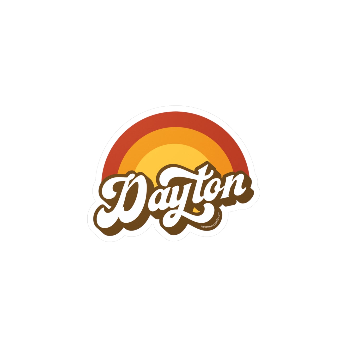 Retro Dayton Sticker