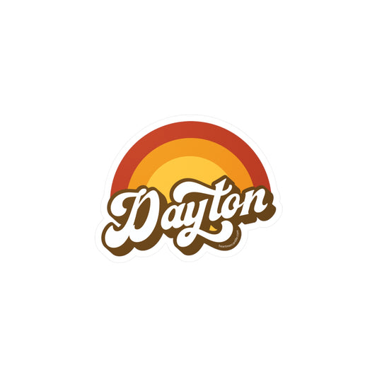 Retro Dayton Sticker