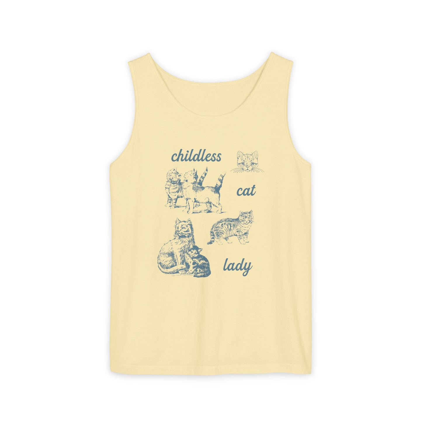 Childless Cat Lady Jersey Tank