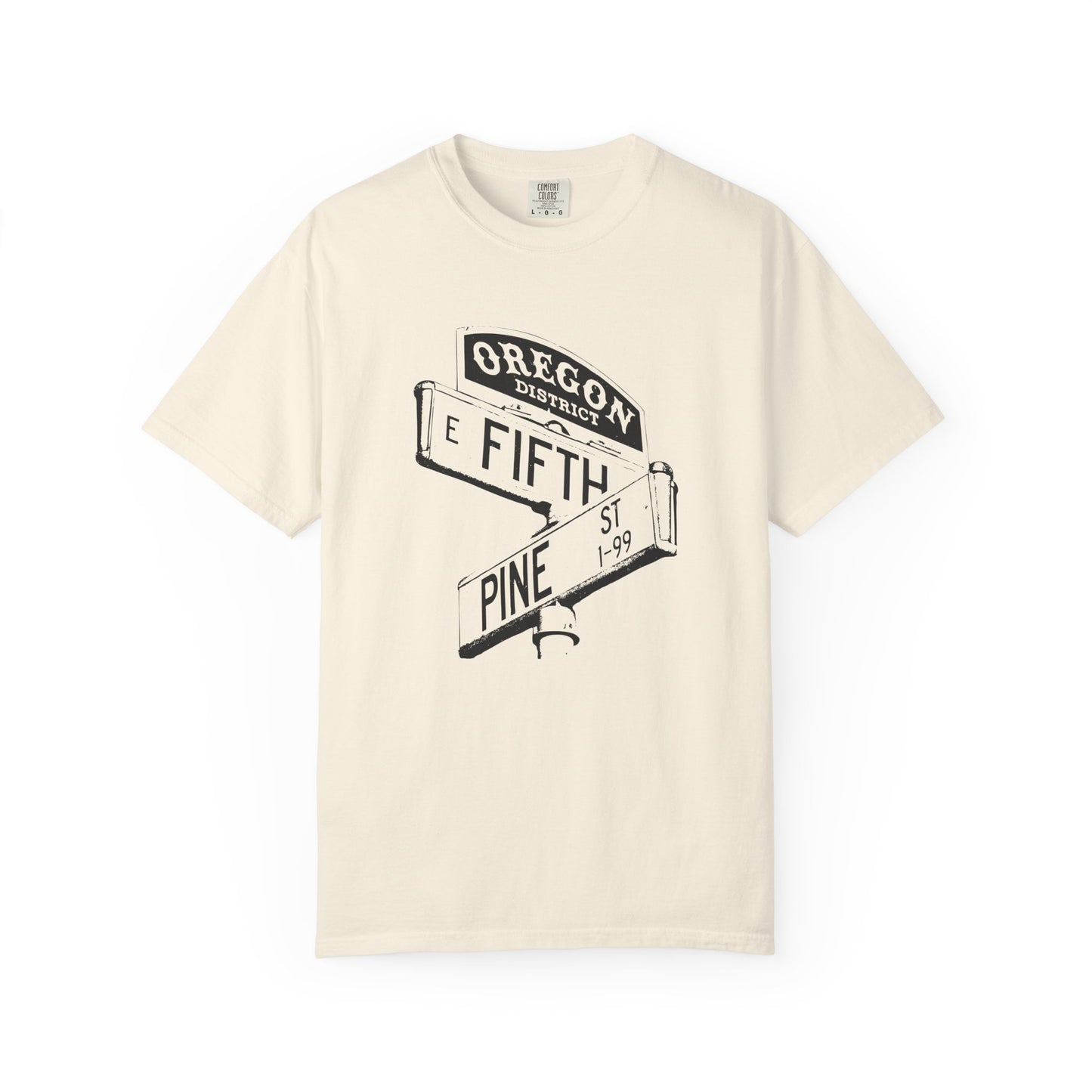 Oregon District Street Signs Tee